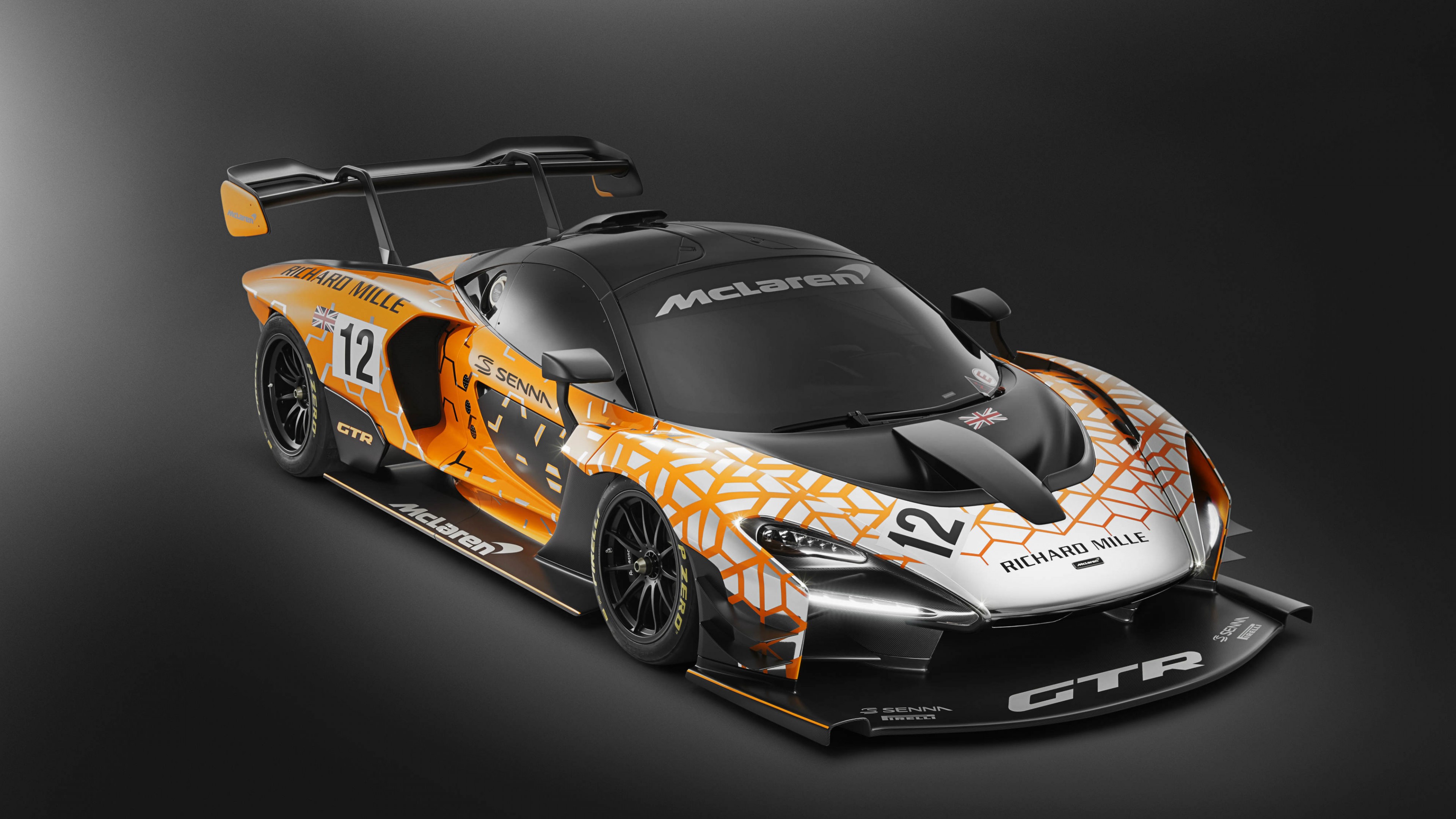 McLaren Senna GTR, Geneva Motor Show 2018, 4k, Cars 2018, HD Wallpaper