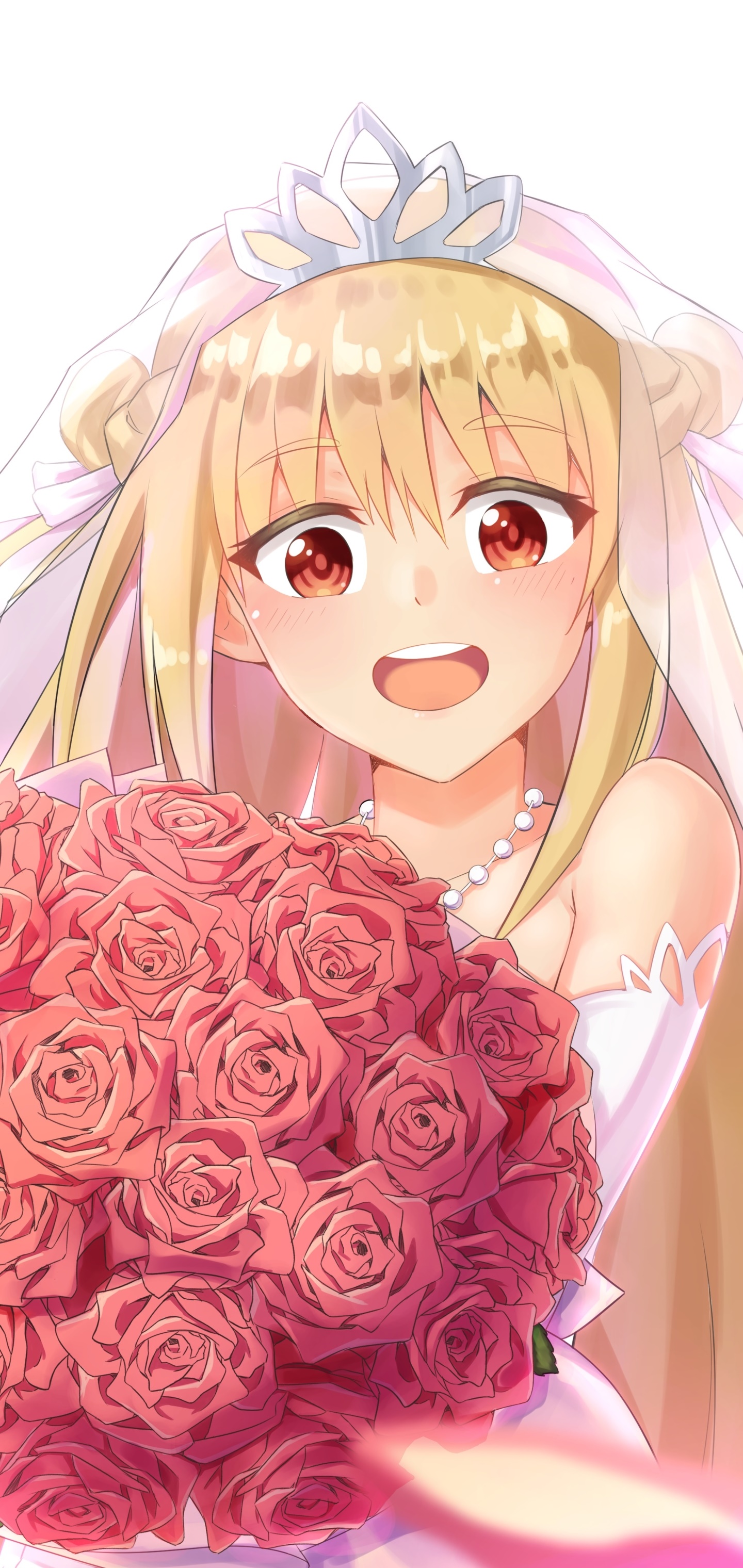 Anime Assassins Pride, Bride, Melida Angel, Blonde, 1440x3040, Phone HD Wallpaper