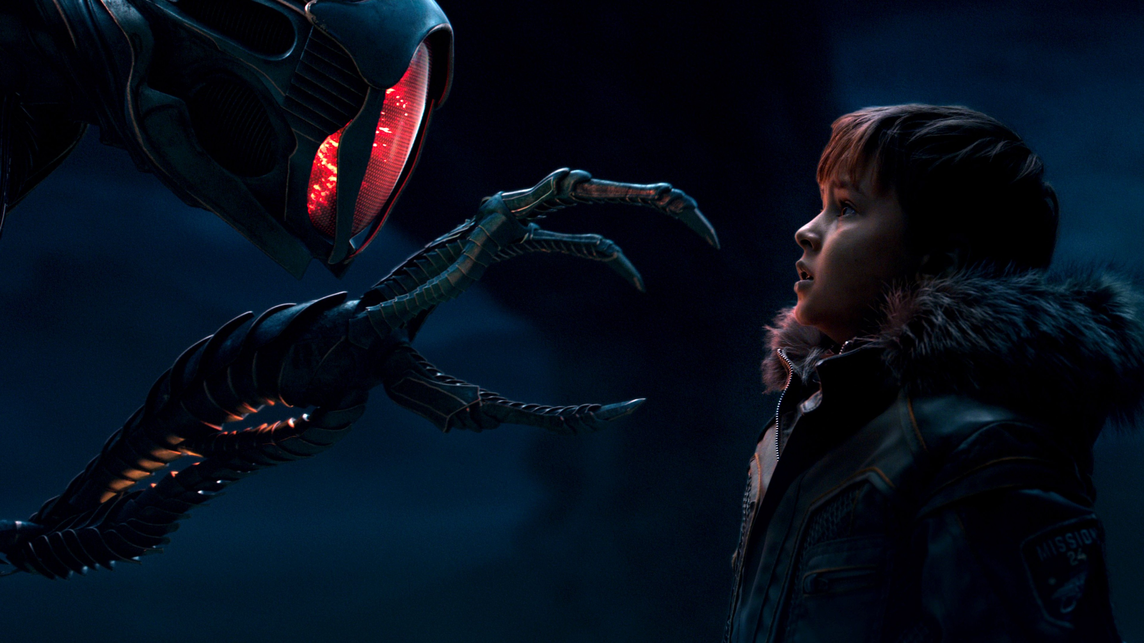 Lost In Space Season 1, Alien, Max Jenkins, TV Series, 4k, HD Wallpaper