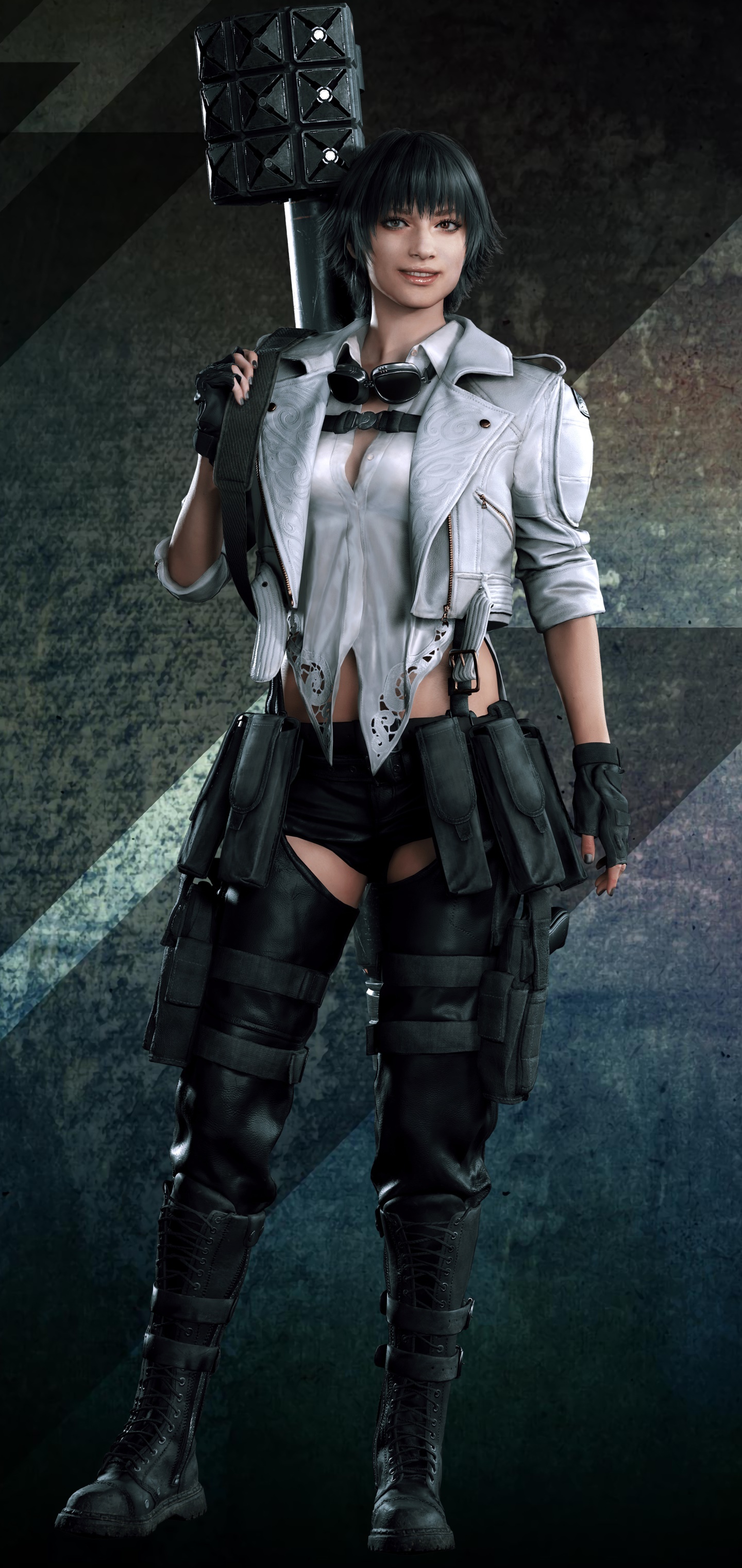 Video Game Devil May Cry 5, Lady (Devil May Cry), 1440x3040, Phone HD Wallpaper