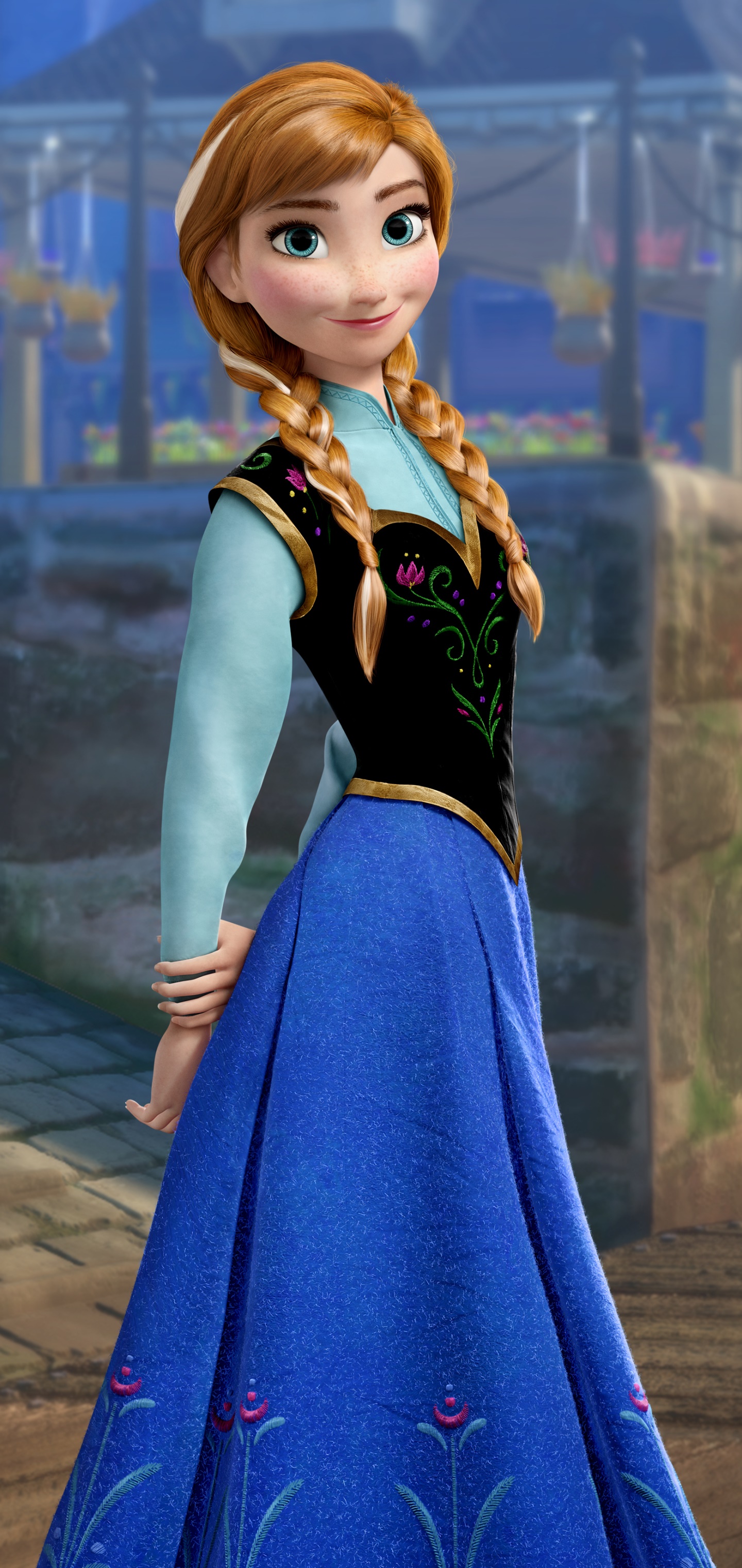 Movie Frozen, Frozen (Movie), Anna (Frozen), 1440x3040, Phone HD Wallpaper