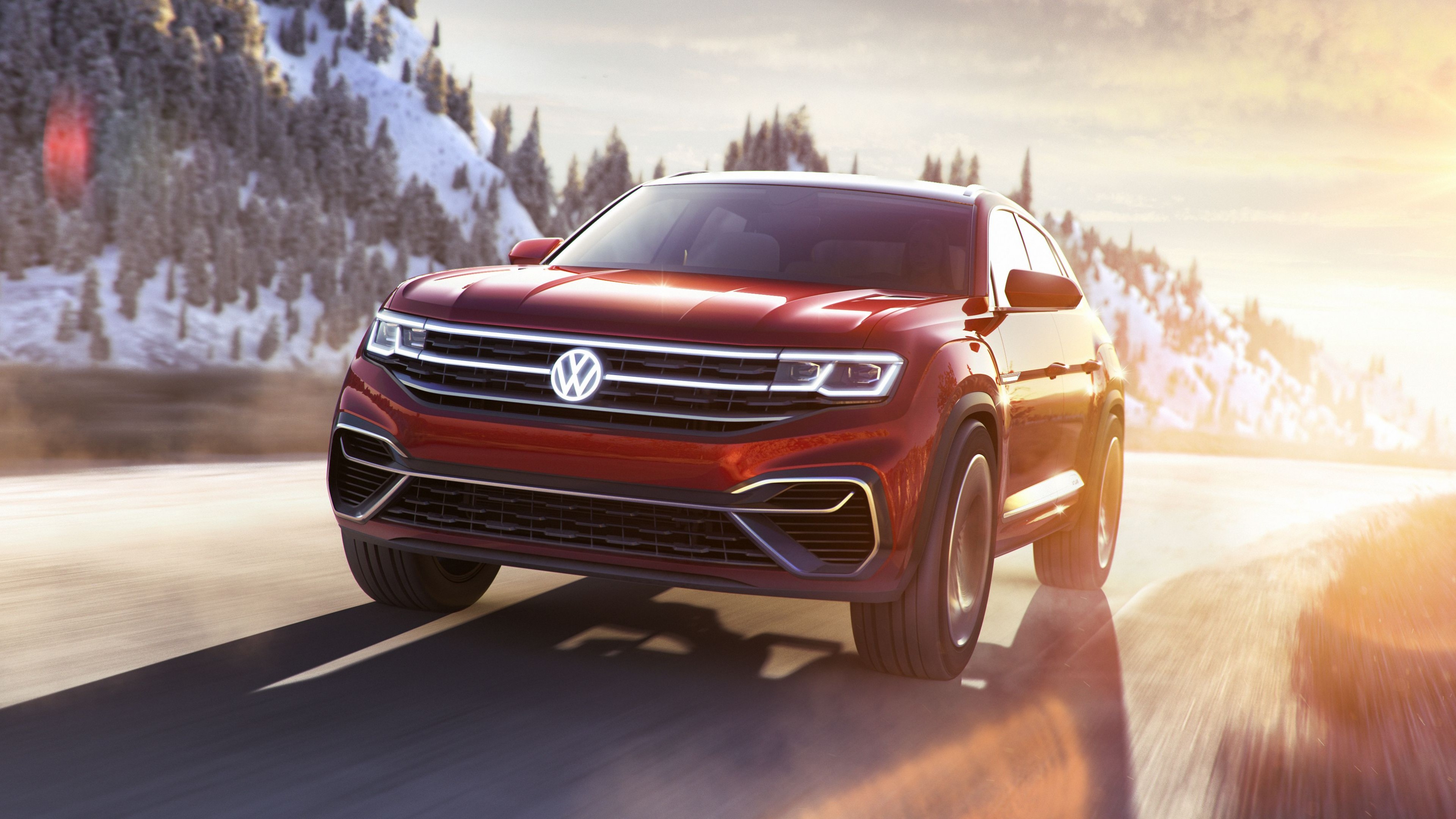 VW Atlas Cross Sport, SUV, Cars 2019, HD Wallpaper