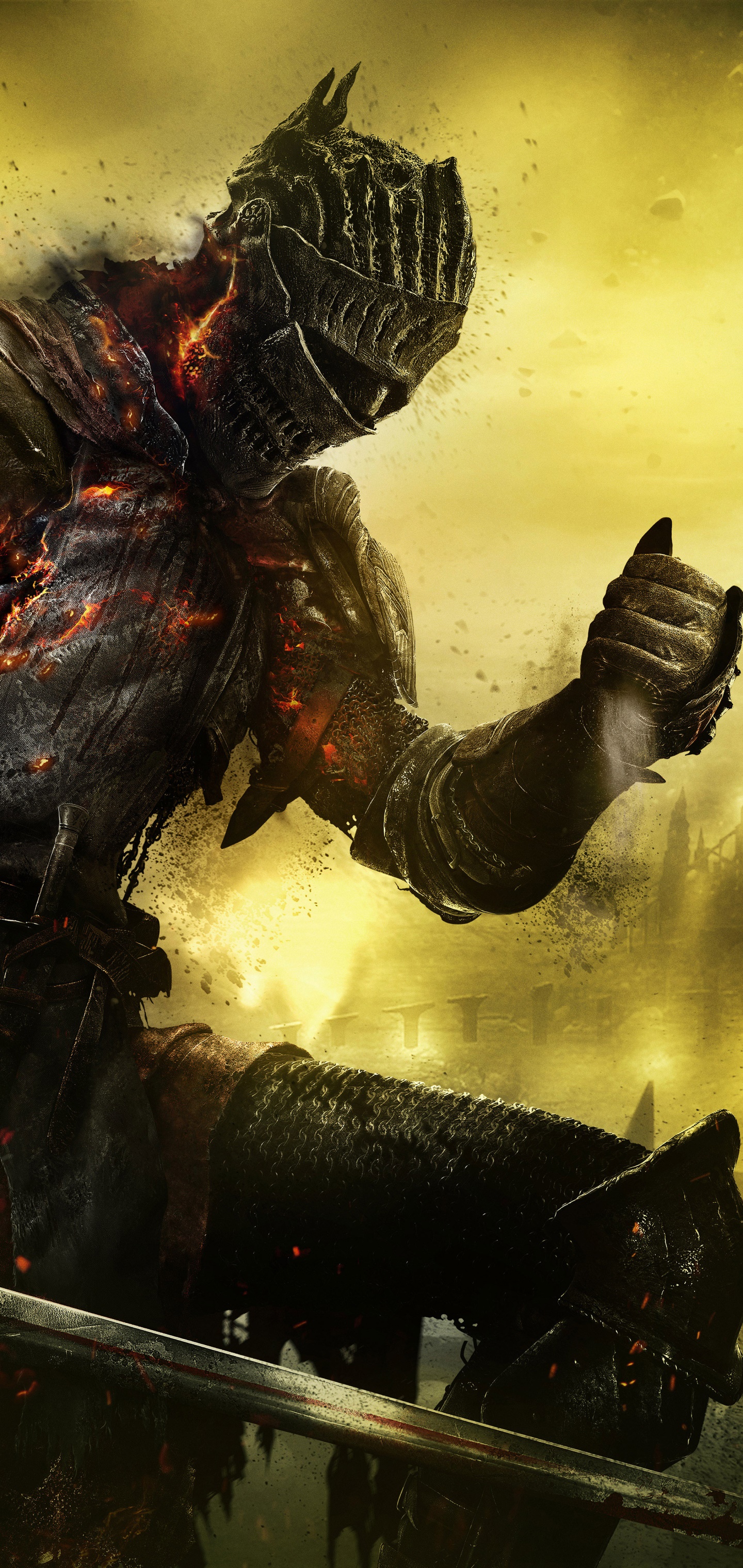 Video Game Dark Souls III, Dark Souls, Soul Of Cinder, Warrior, 1440x3040, Phone HD Wallpaper