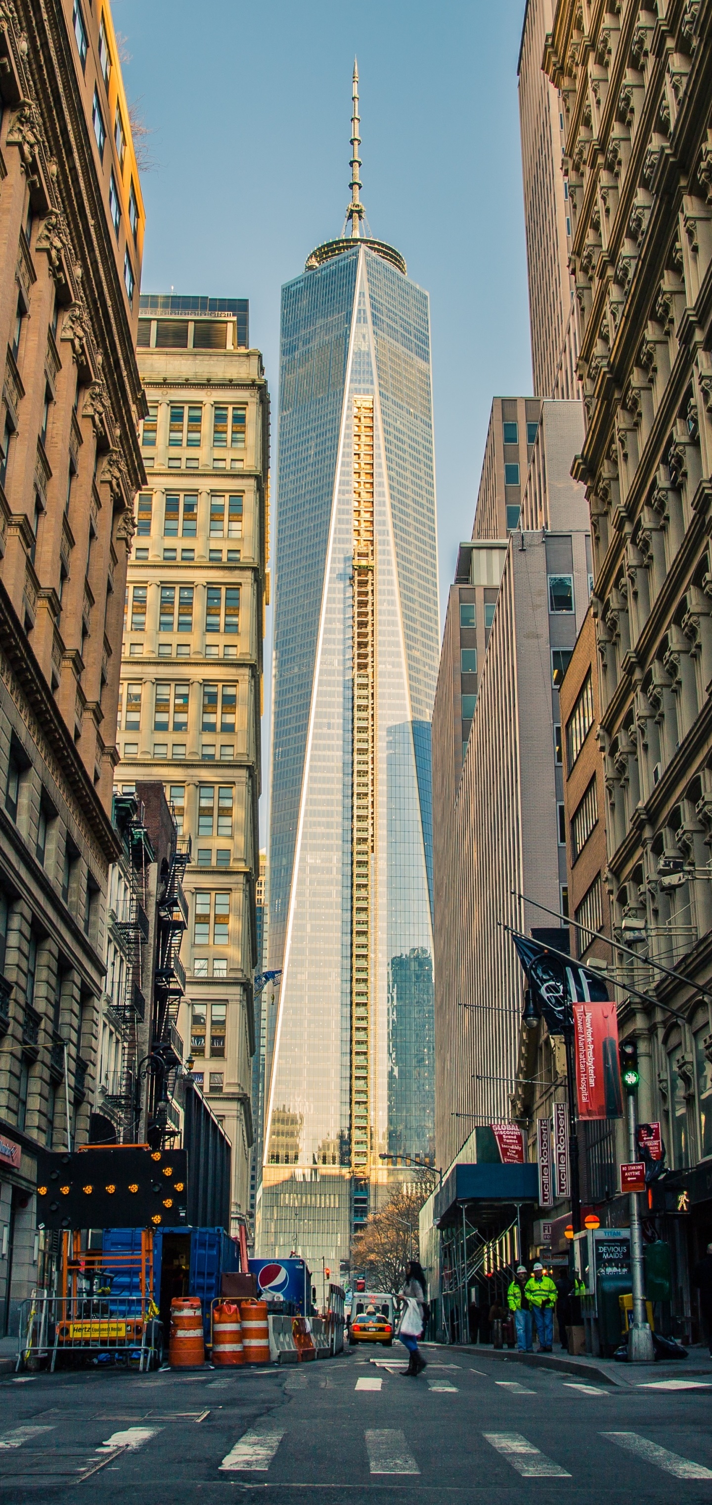 Man Made Manhattan, Building, New York, Street, 1440x3040, Phone HD Wallpaper