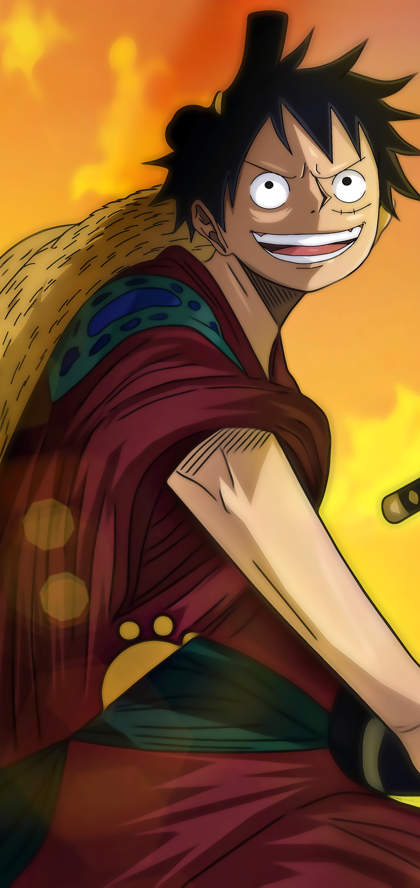 Anime One Piece, Monkey D. Luffy, 1440x3040, Phone HD Wallpaper