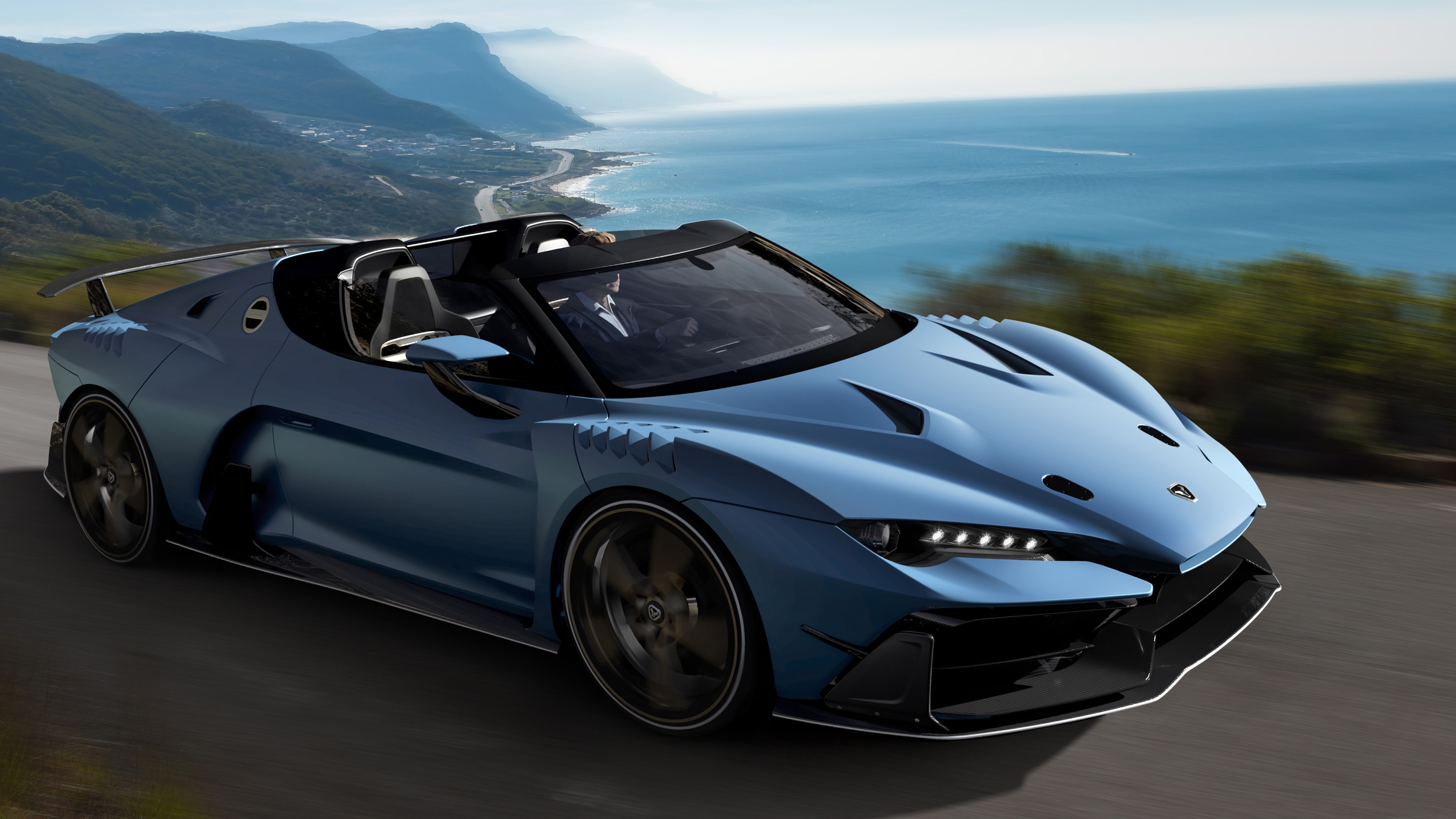 Italdesign Zerouno Duerta, Geneva Motor Show 2018, 4k, HD Wallpaper
