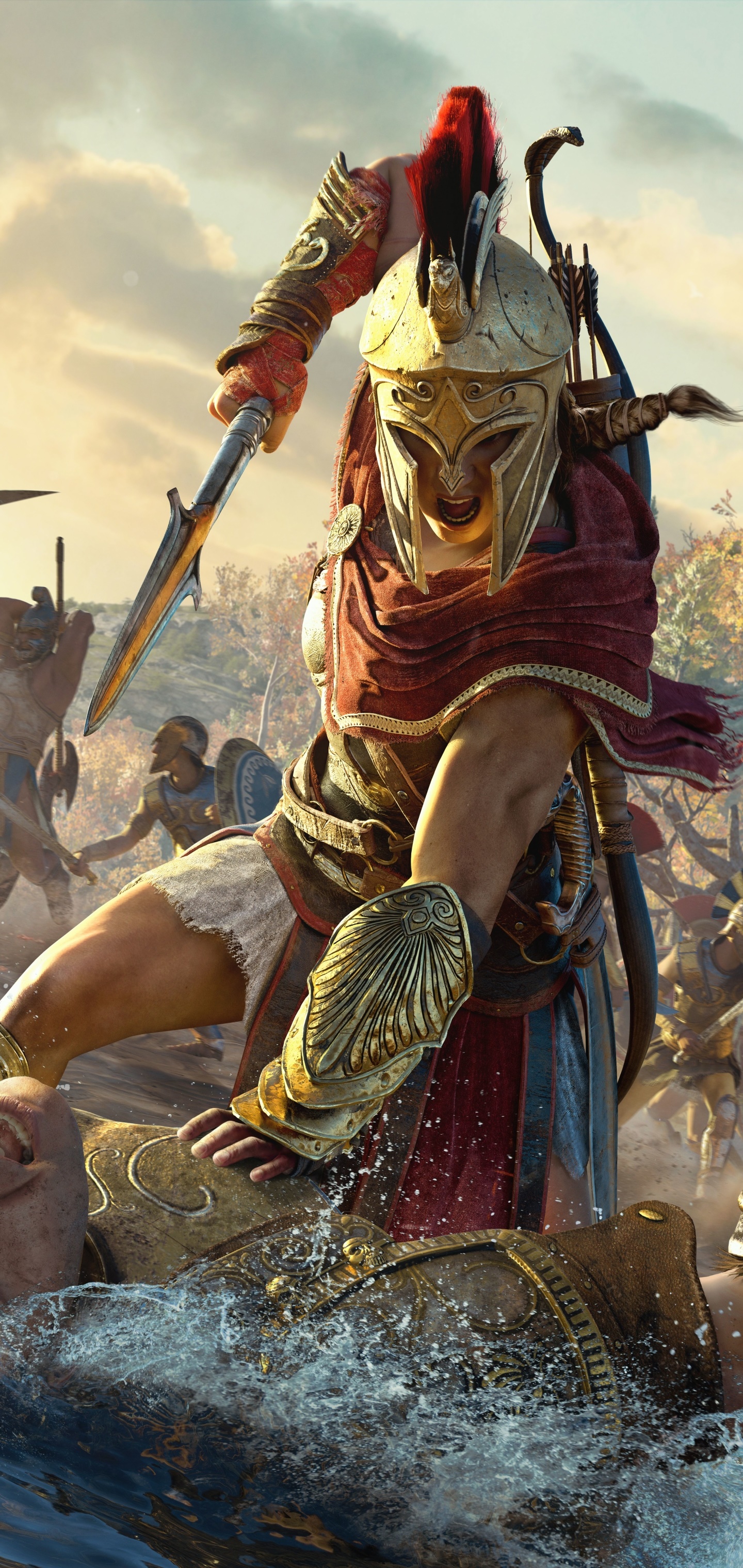 Video Game Assassins Creed Odyssey, 1440x3040, Phone HD Wallpaper