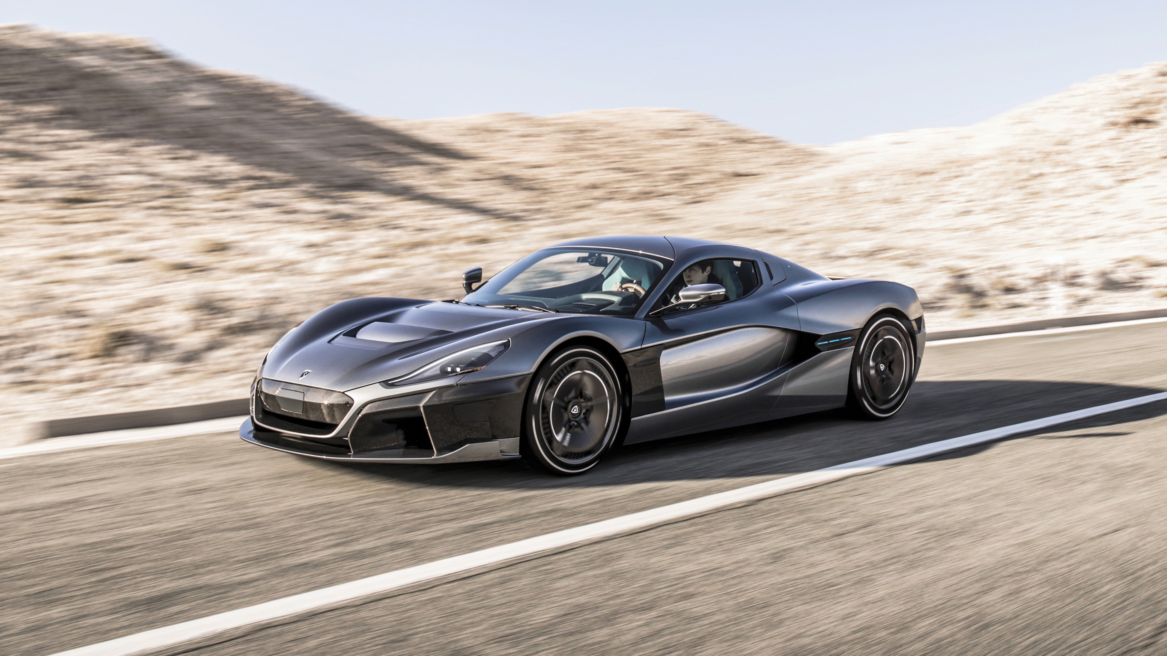 Rimac C Two, Geneva Motor Show 2018, 4k, HD Wallpaper