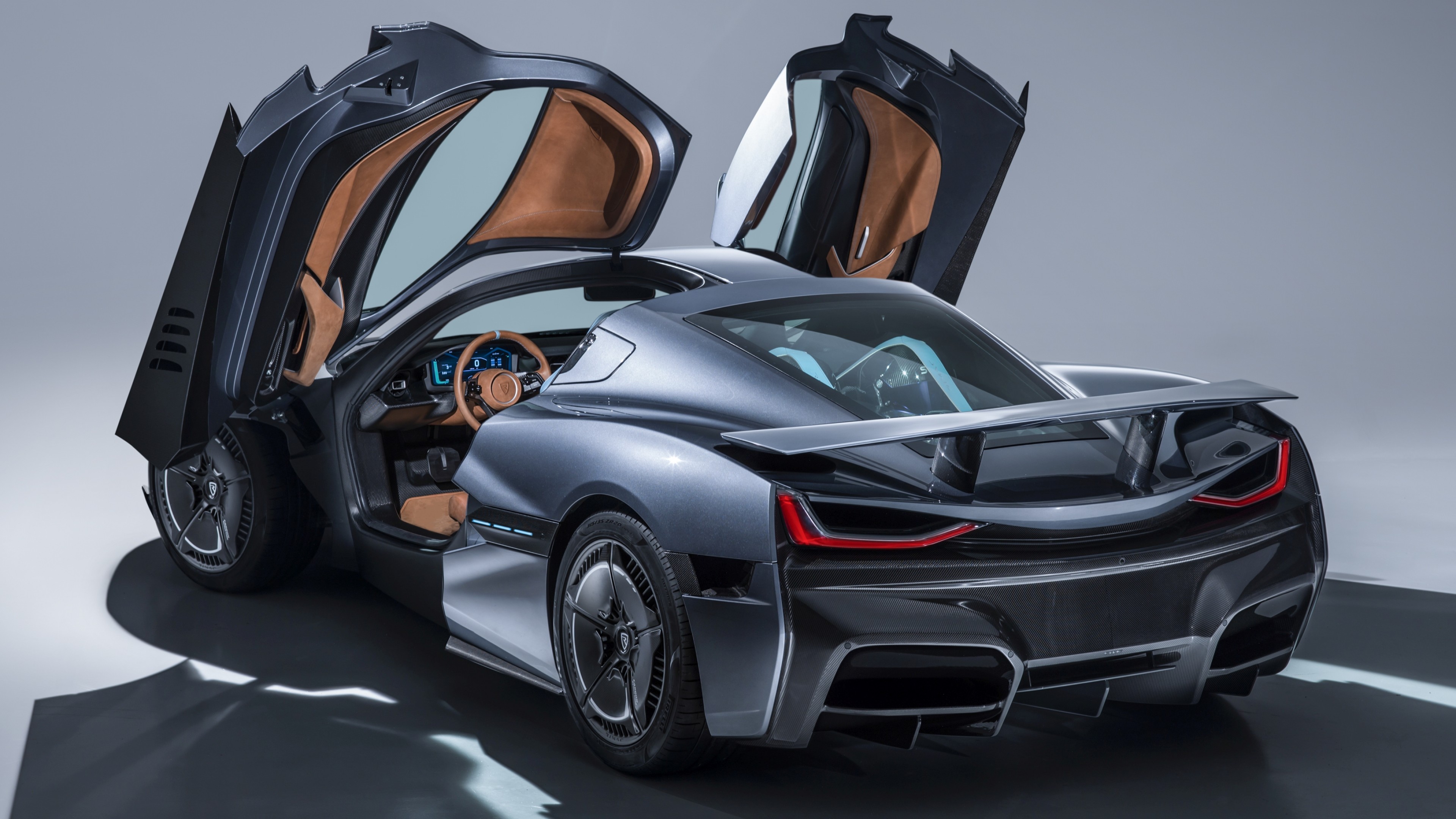 Rimac C Two, Geneva Motor Show 2018, 4k, HD Wallpaper