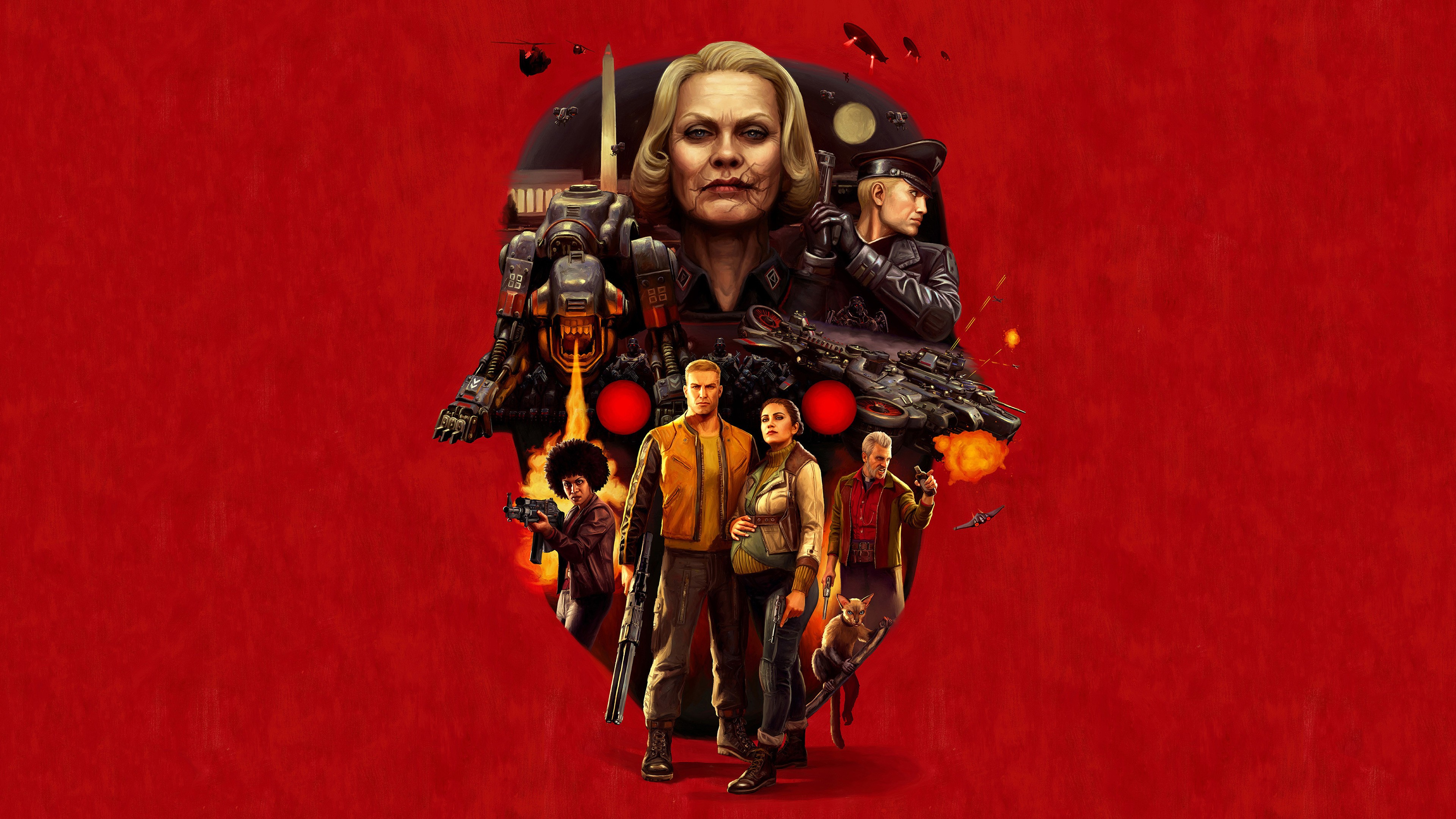 Wolfenstein 2: The New Colossus, poster, 4k, HD Wallpaper