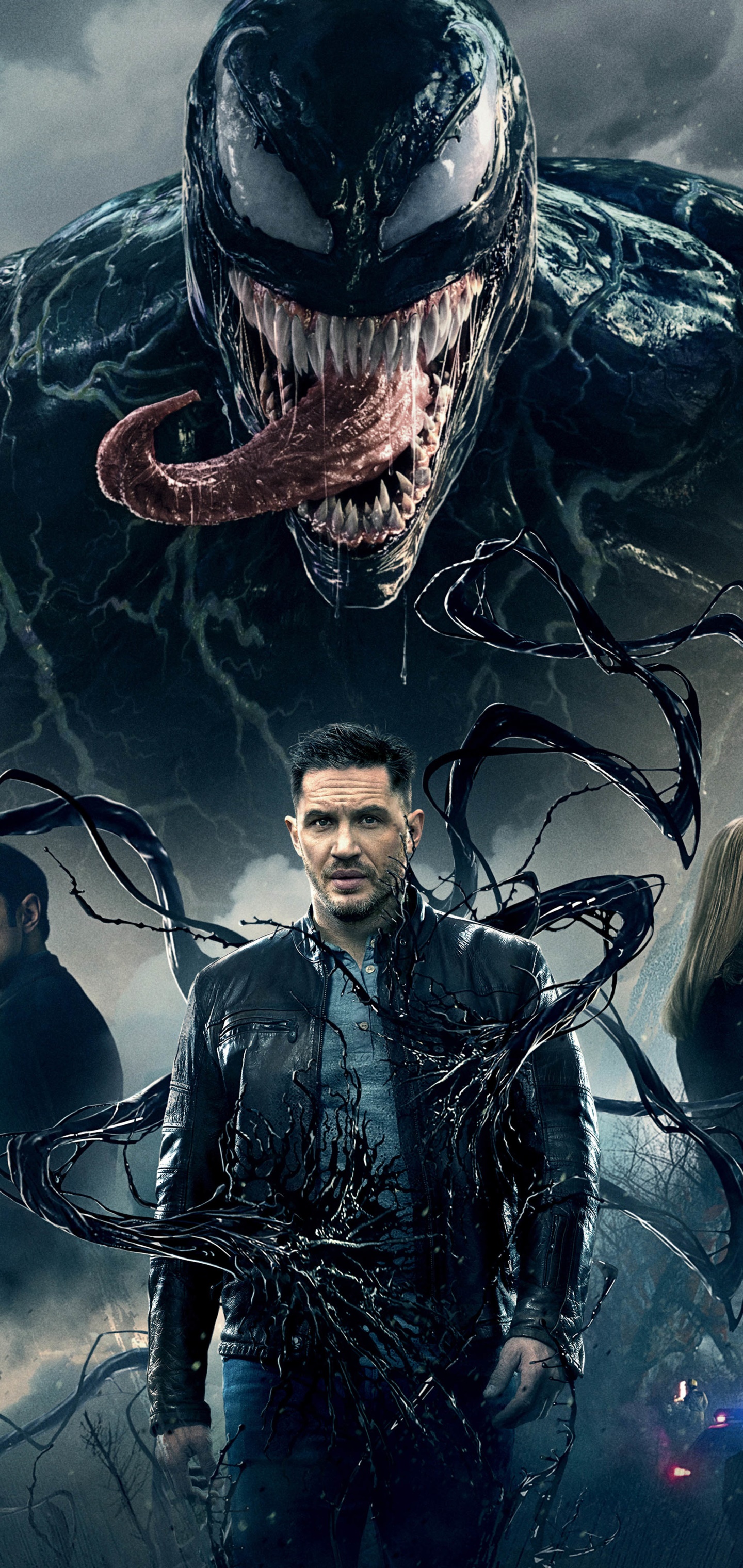 Movie Venom, Superhero, Tom Hardy, Antihero, 1440x3040, Phone HD Wallpaper