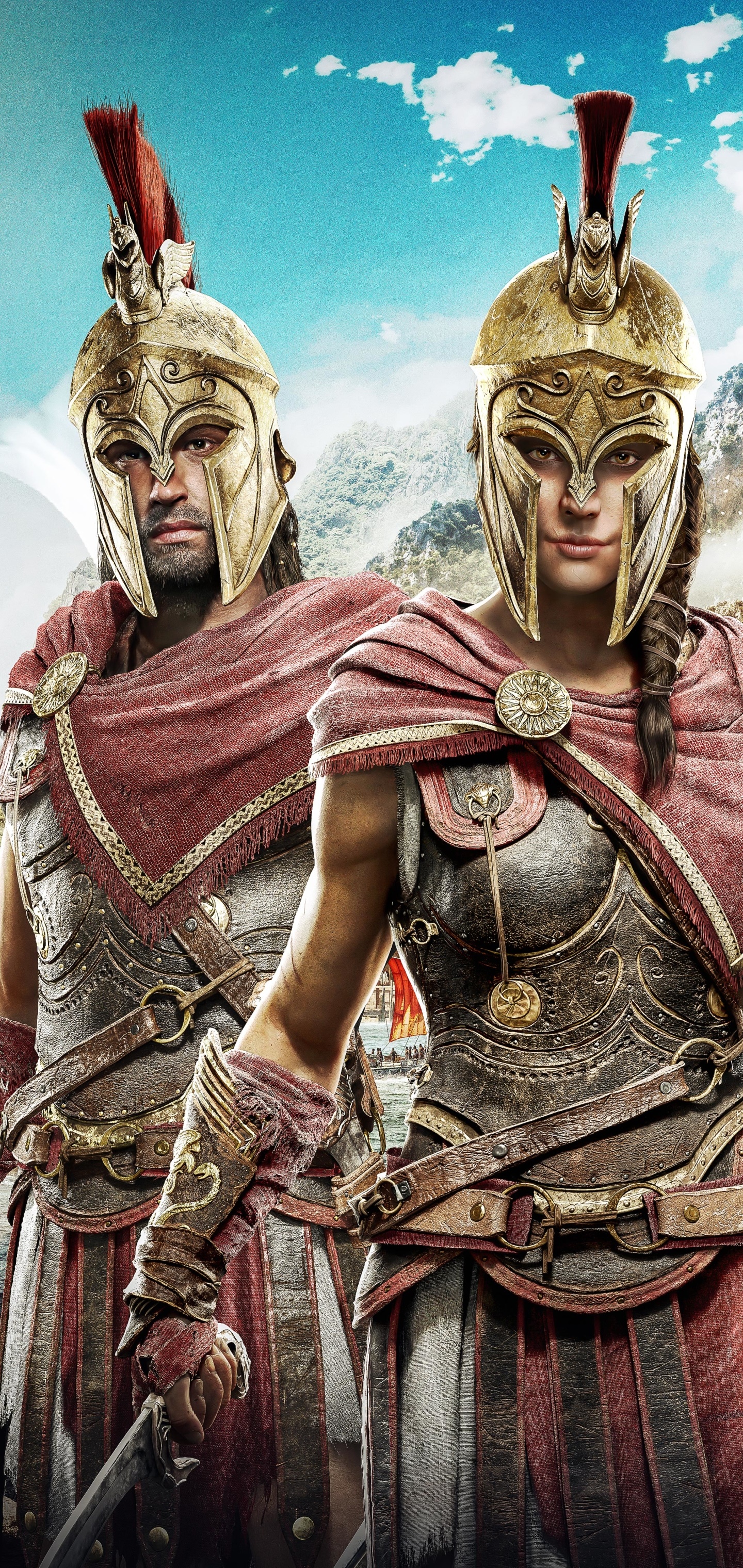 Video Game Assassins Creed Odyssey, 1440x3040, Phone HD Wallpaper
