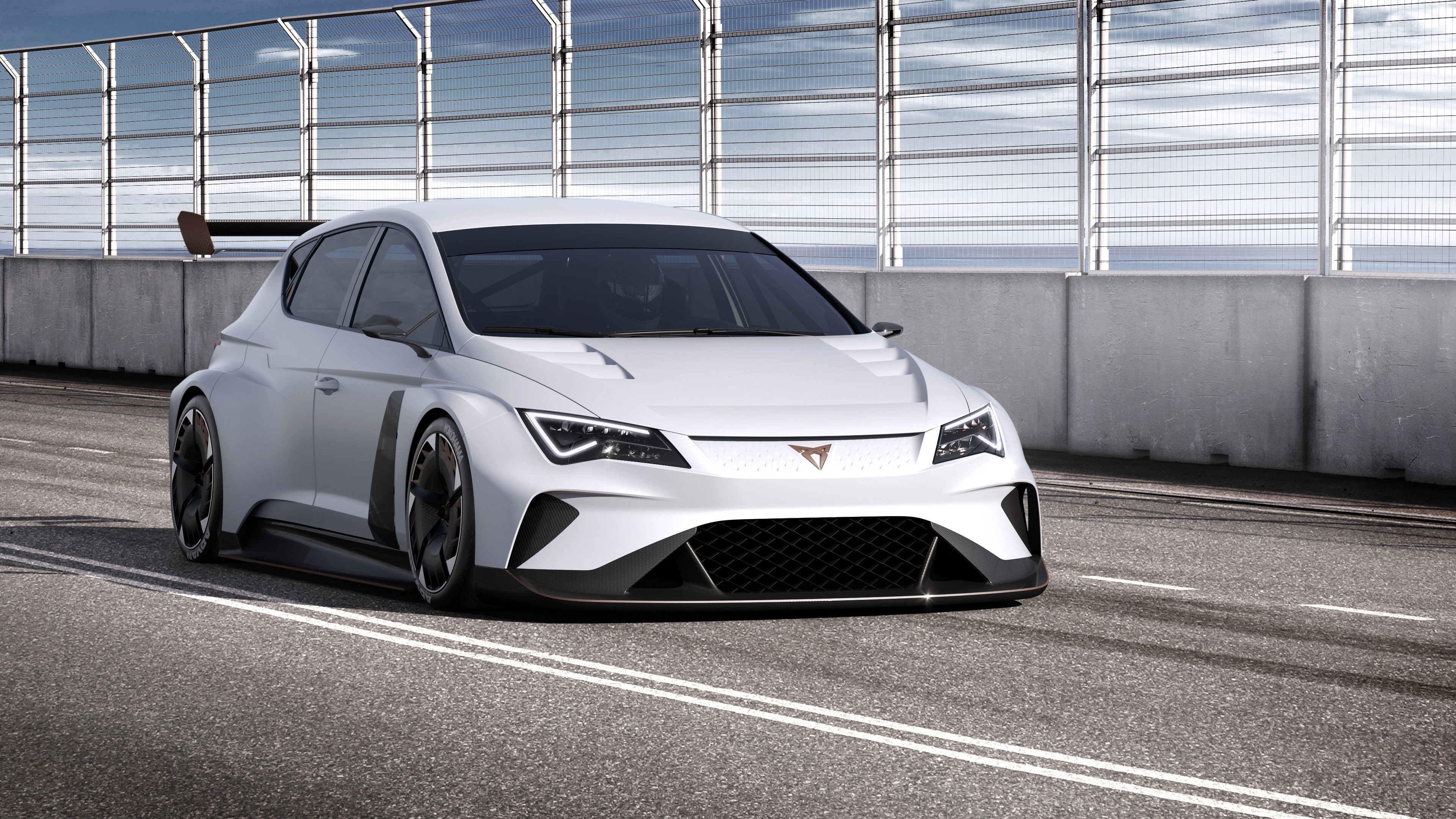 Seat Cupra E-Racer, electric car, 4k, HD Wallpaper
