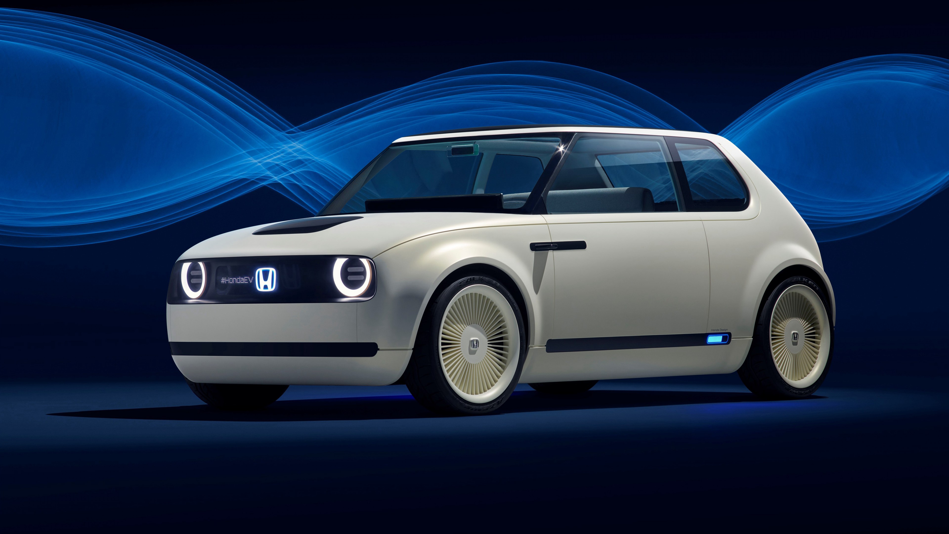 Honda Urban EV, Electric Cars, Geneva Motor Show 2018, electric car, interior, 4K, HD Wallpaper