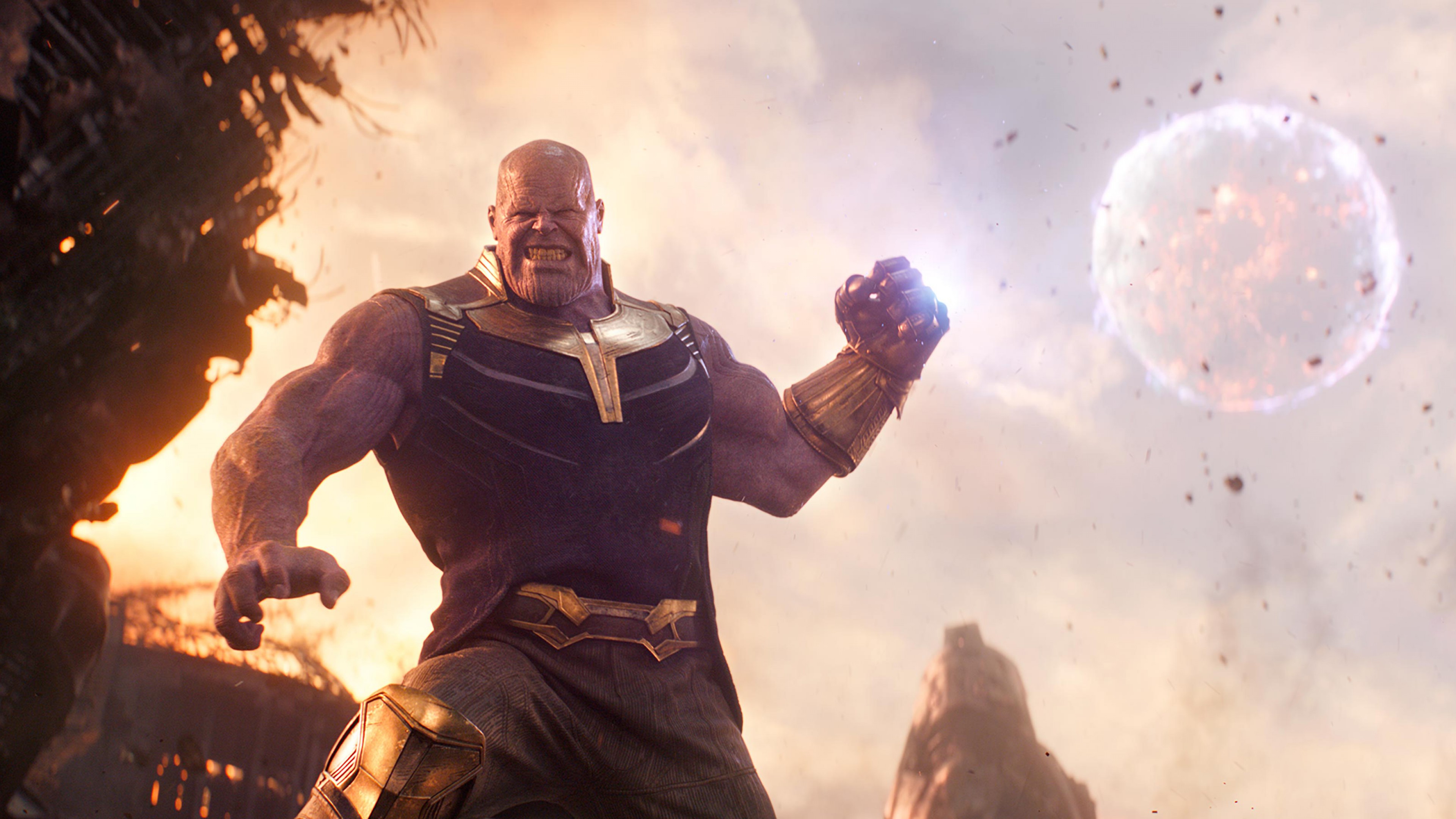 Avengers: Infinity War, Thanos, Josh Brolin, 4k, HD Wallpaper