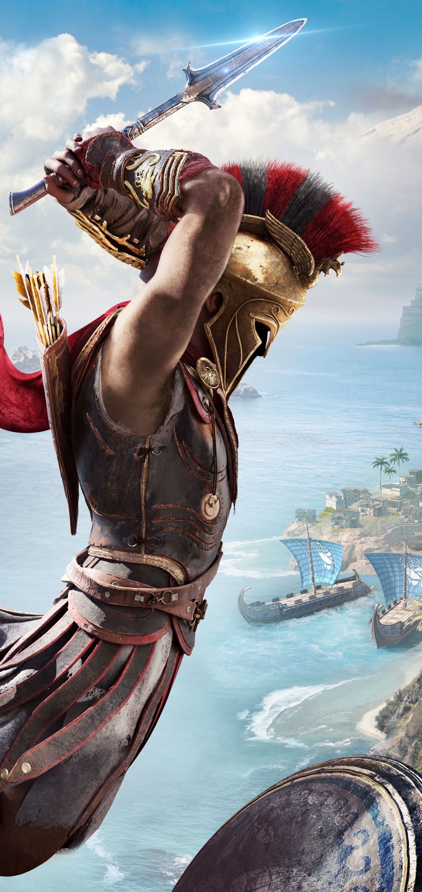 Video Game Assassins Creed Odyssey, 1440x3040, Phone HD Wallpaper