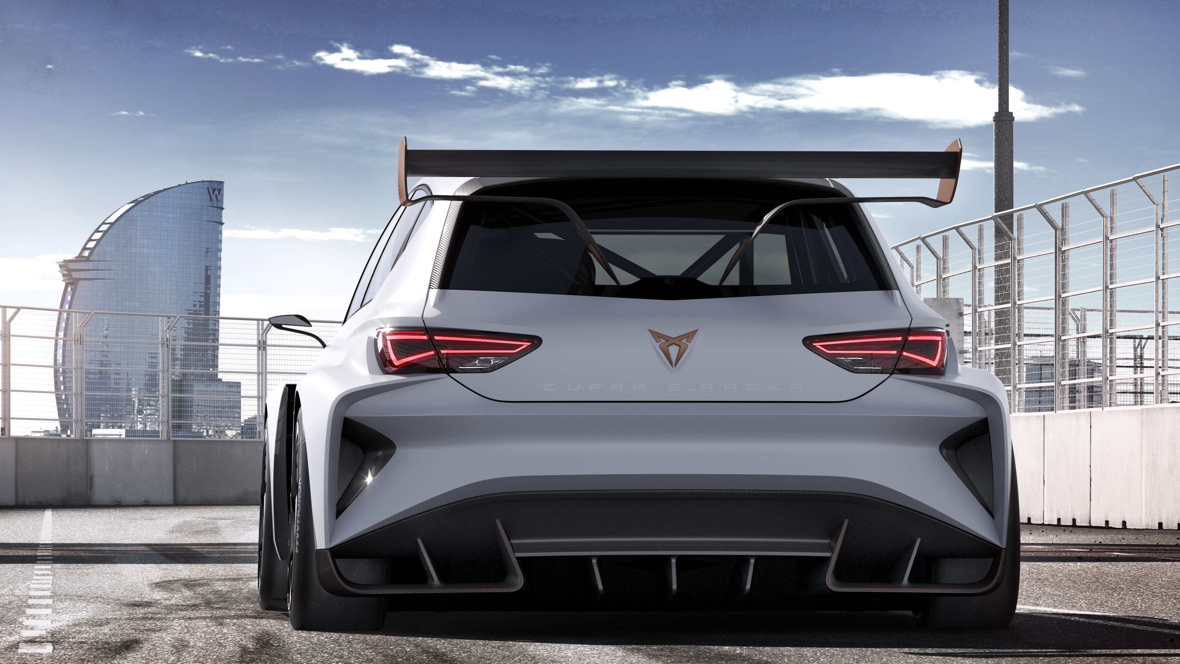 Seat Cupra E-Racer, electric car, 4k, HD Wallpaper