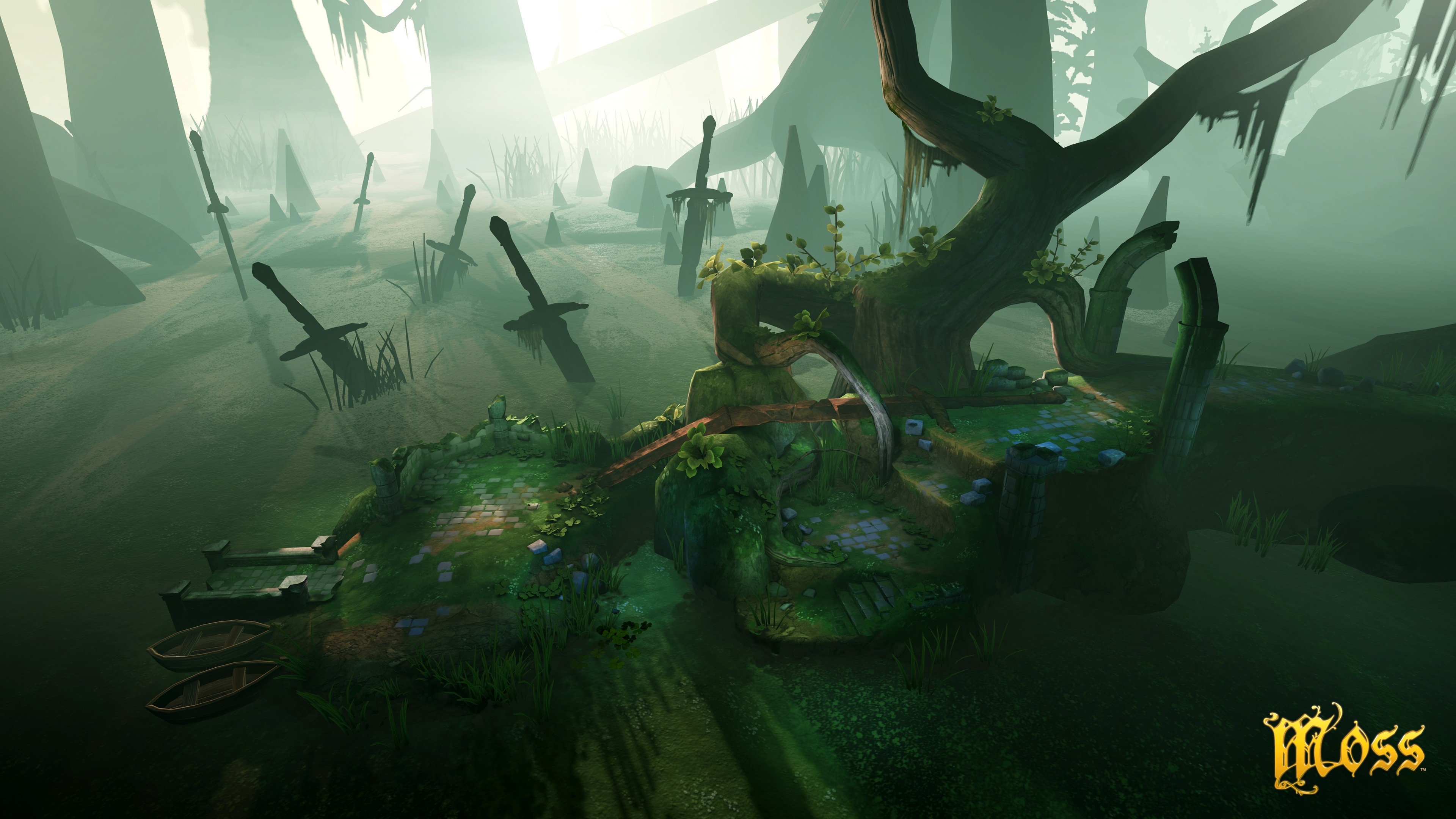 Moss, screenshot, VR, 4k, HD Wallpaper