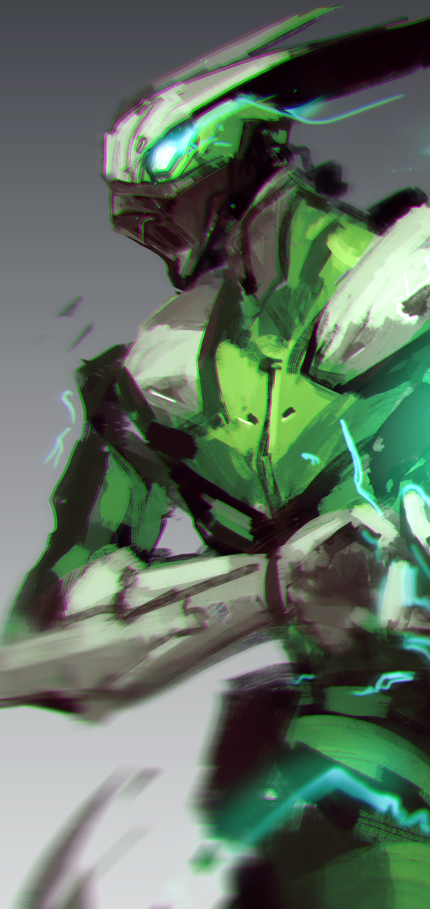 Anime My Hero Academia, Mecha, Izuku Midoriya, 1440x3040, Phone HD Wallpaper