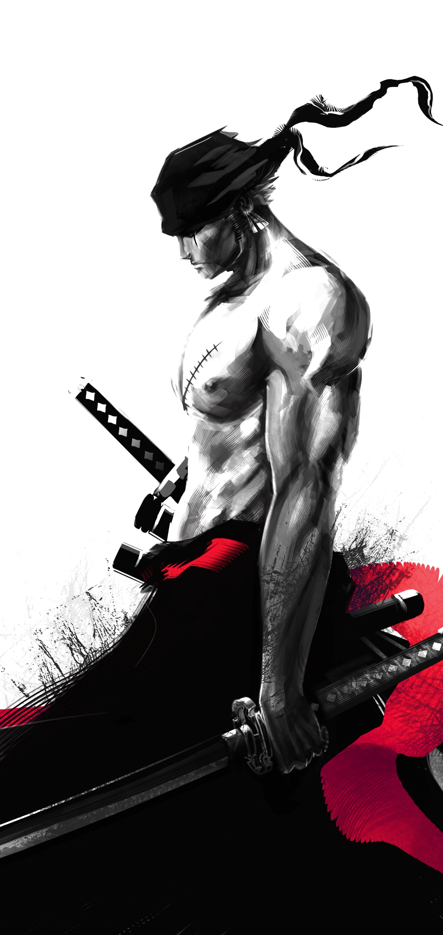 Anime One Piece, Roronoa Zoro, 1440x3040, Phone HD Wallpaper