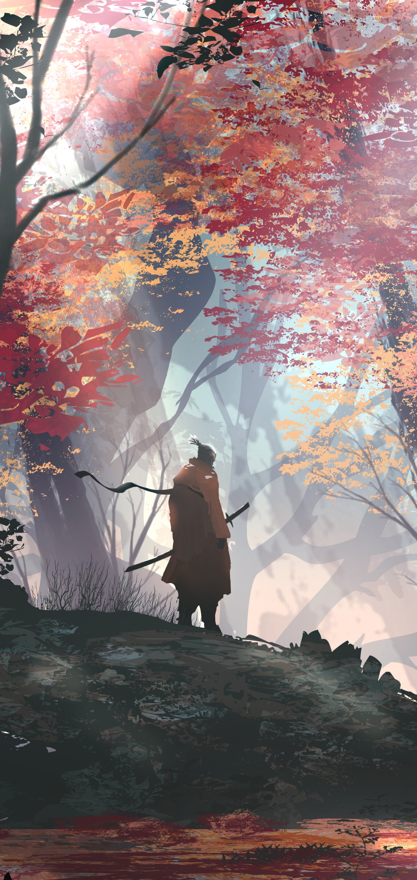 Video Game Sekiro: Shadows Die Twice, Samurai, 1440x3040, Phone HD Wallpaper