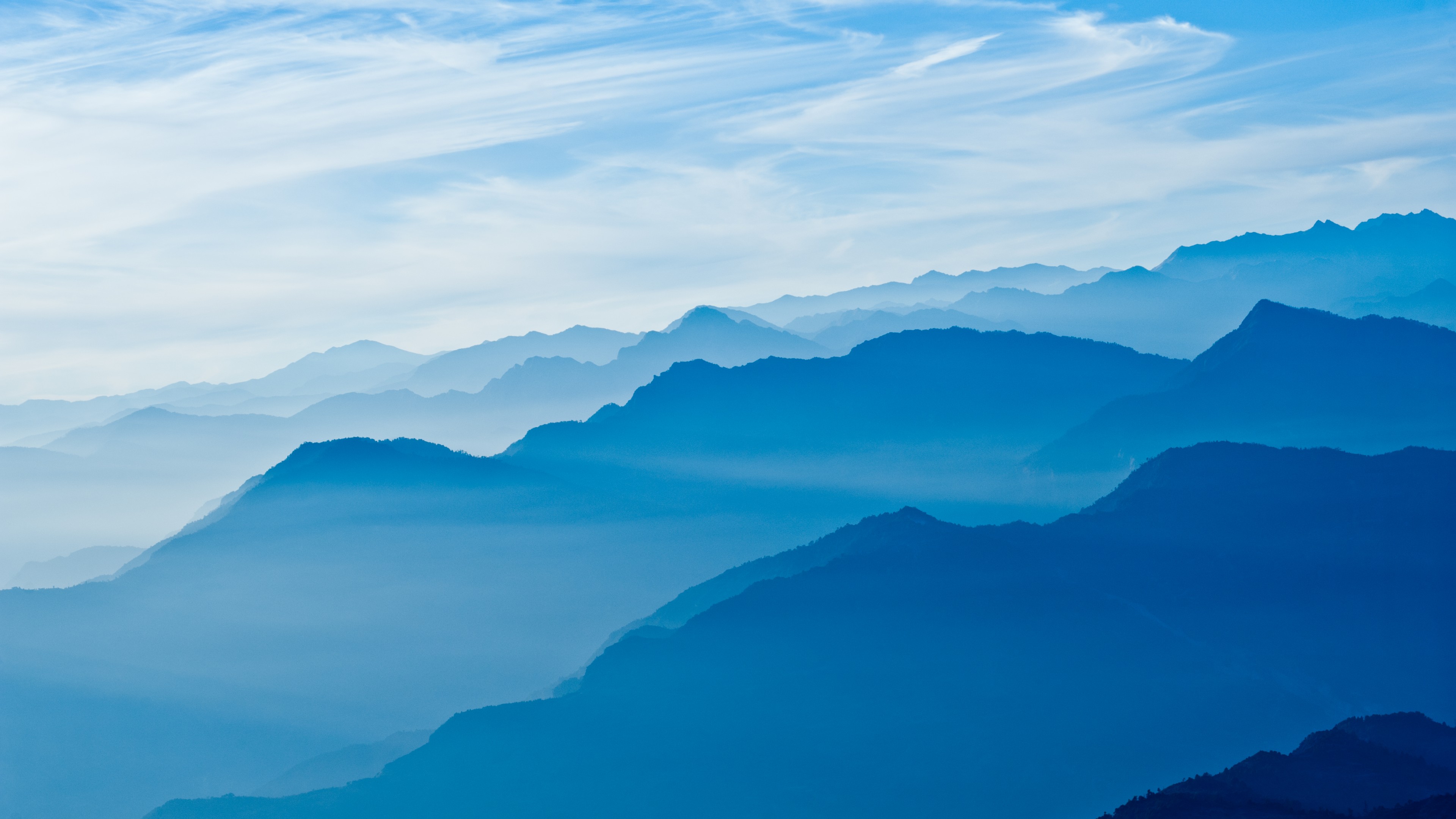 Himalayas, 4K, Nepal, mountains, sky, clouds, HD Wallpaper
