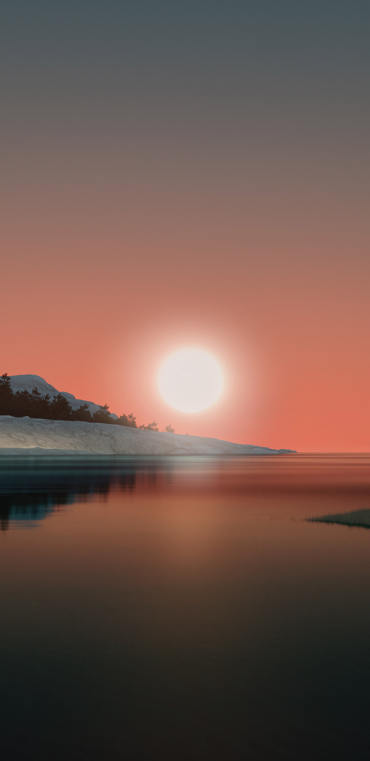Earth Sunset, Sun, Windows 11, 1440x2960, Phone HD Wallpaper