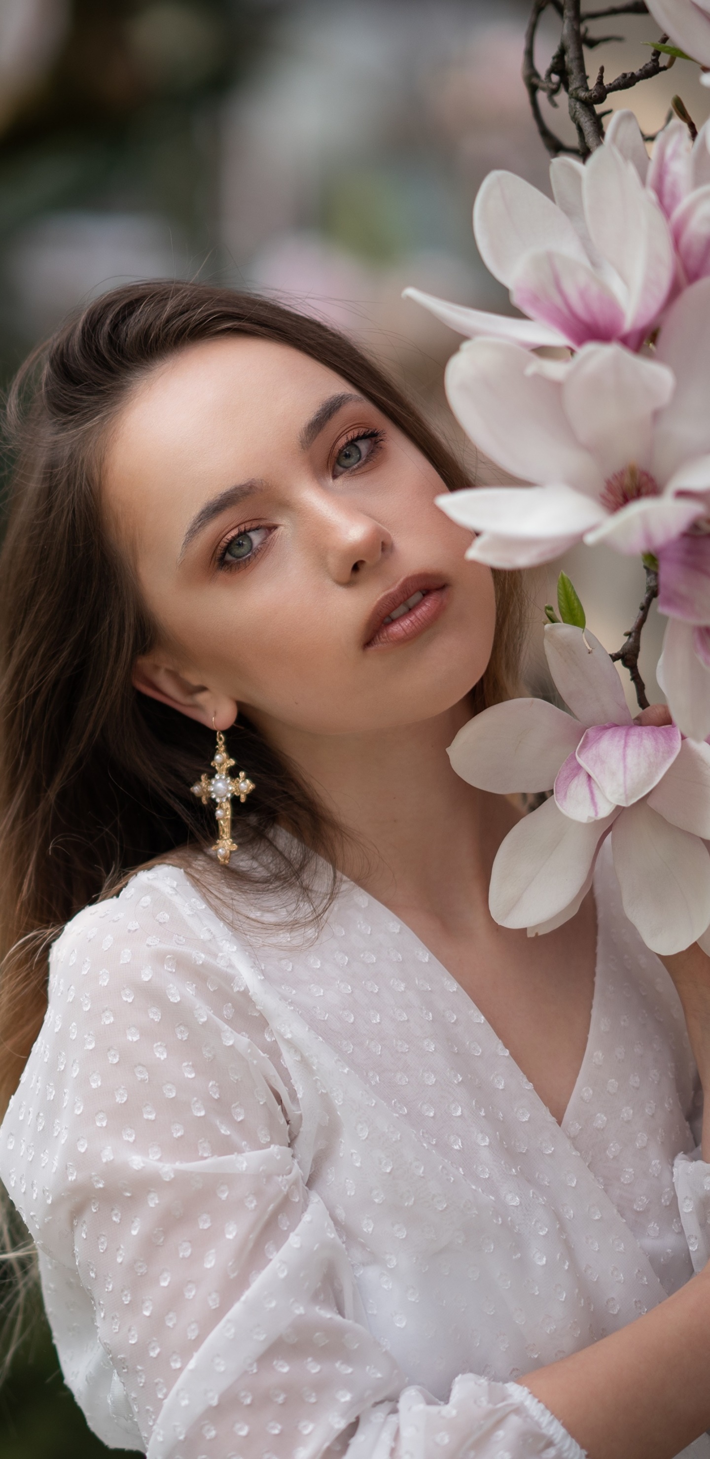 Women Model, Brunette, 1440x2960, Phone HD Wallpaper