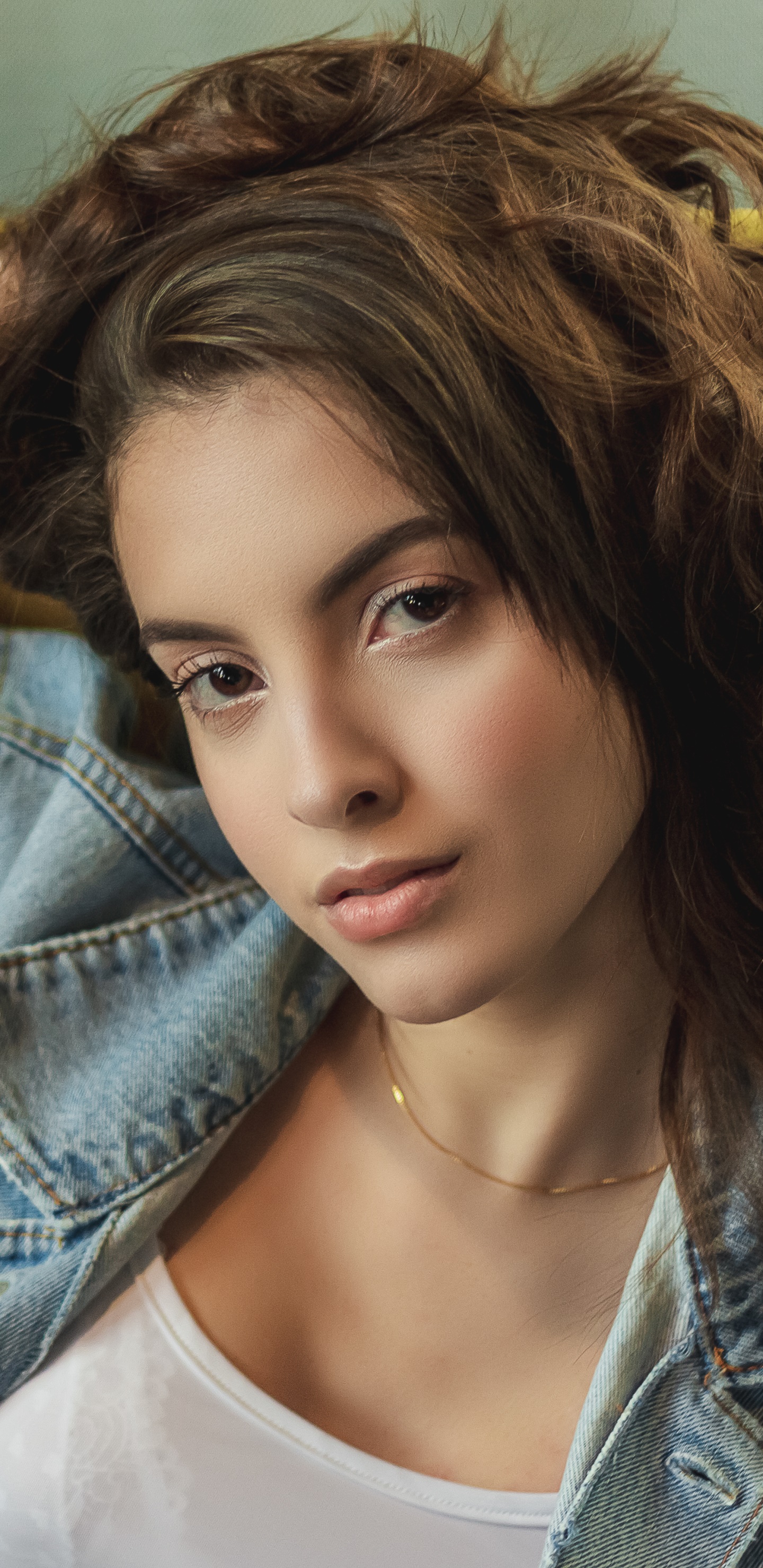 Women Model, Brunette, 1440x2960, Phone HD Wallpaper