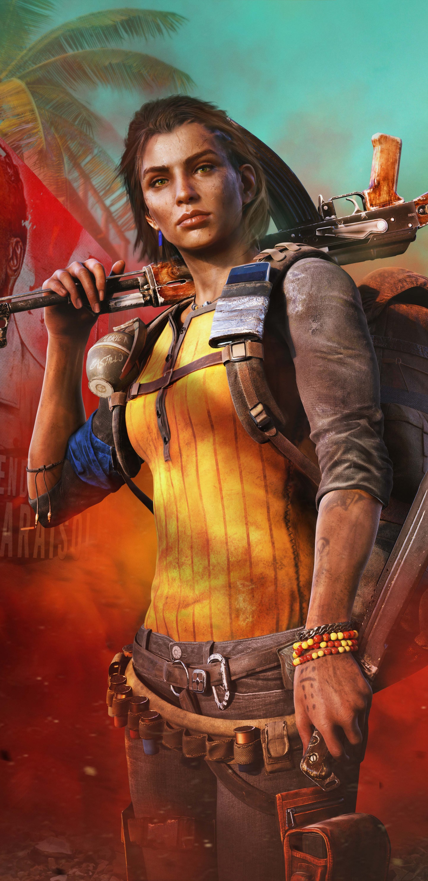 Video Game Far Cry 6, Dani Rojas, 1440x2960, Phone HD Wallpaper