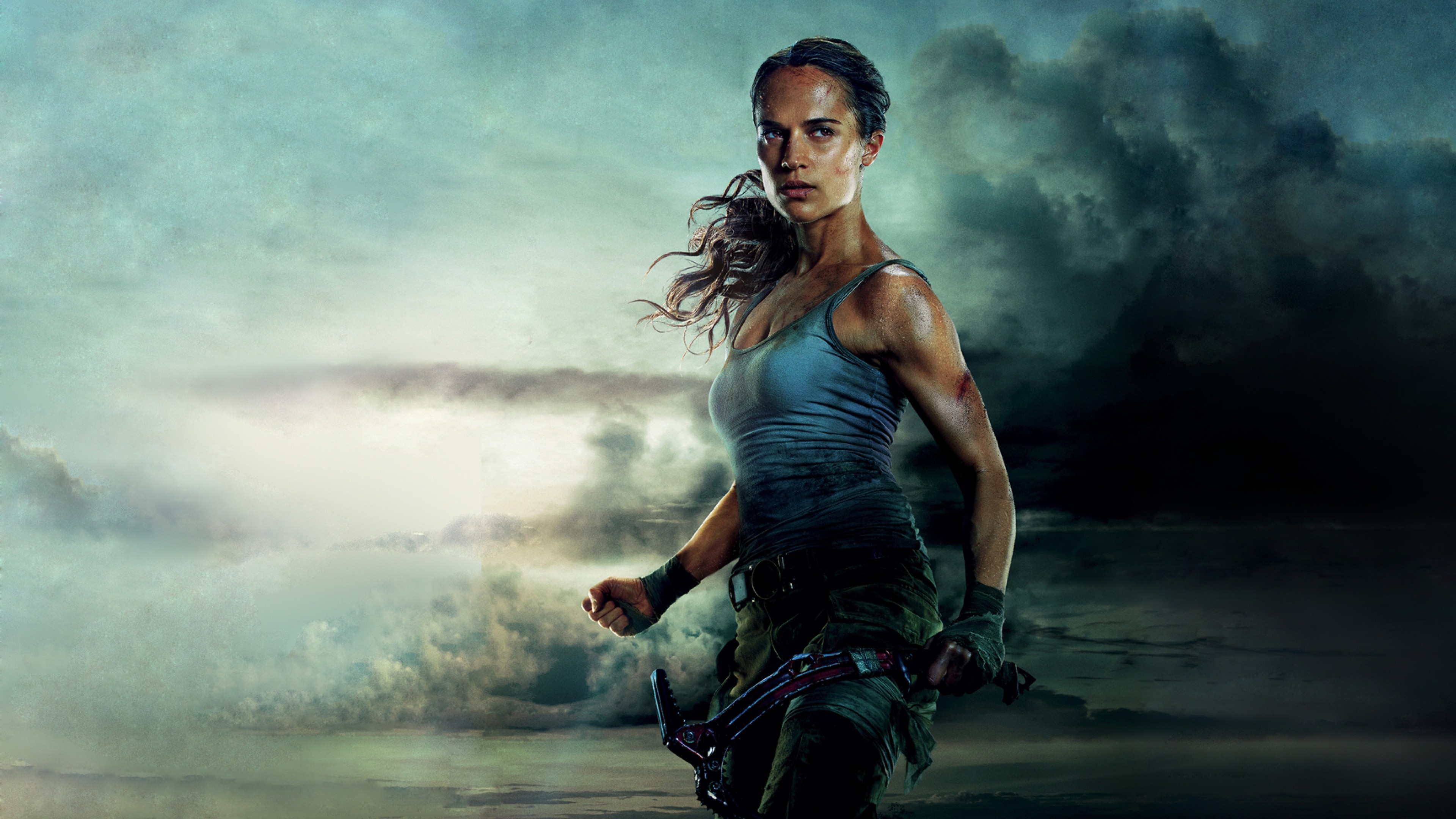 Lara Croft, Tomb Raider, Alicia Vikander, 4k, HD Wallpaper