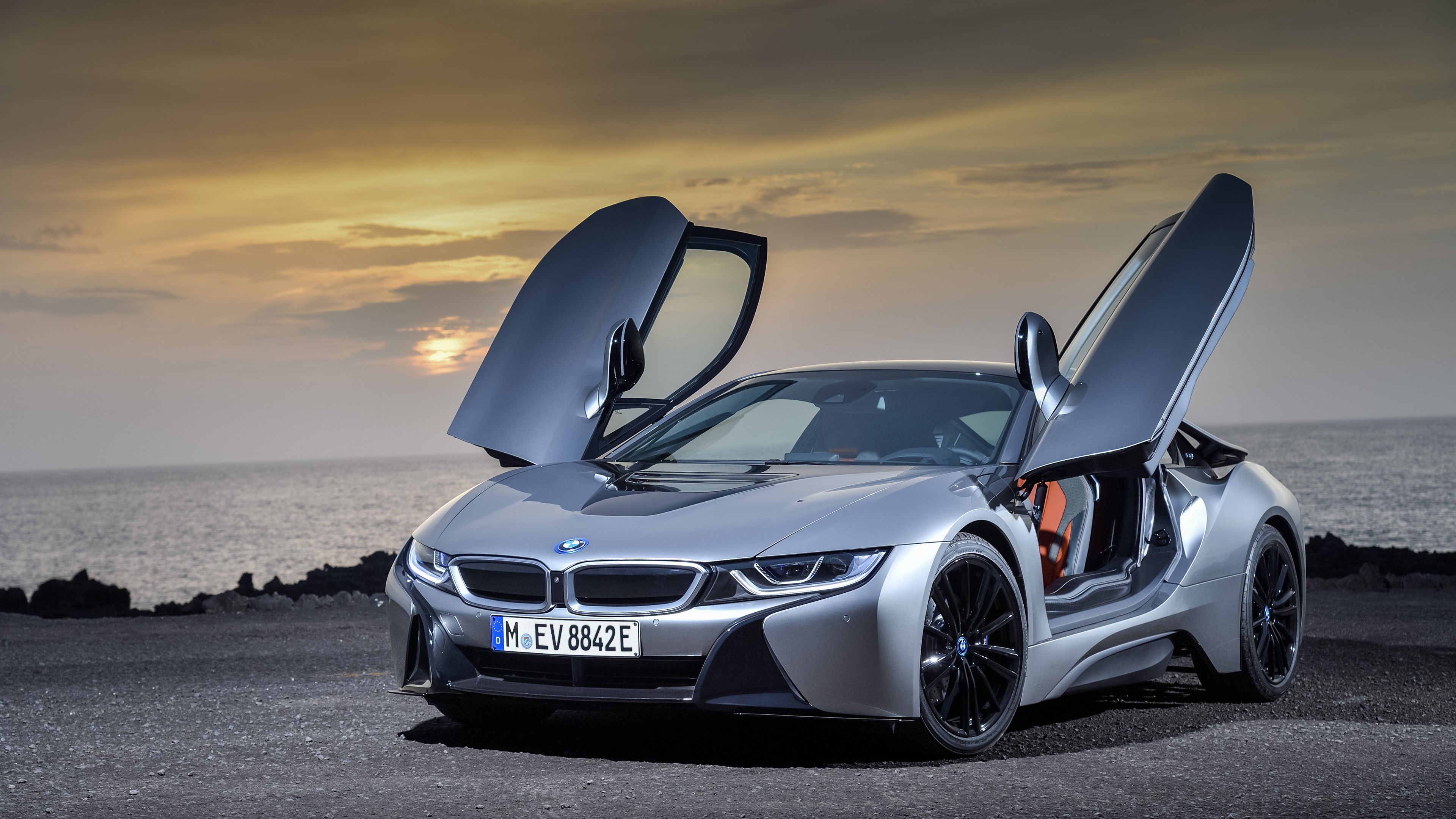 BMW i8 Roadster, 2018 Cars, 4K, HD Wallpaper