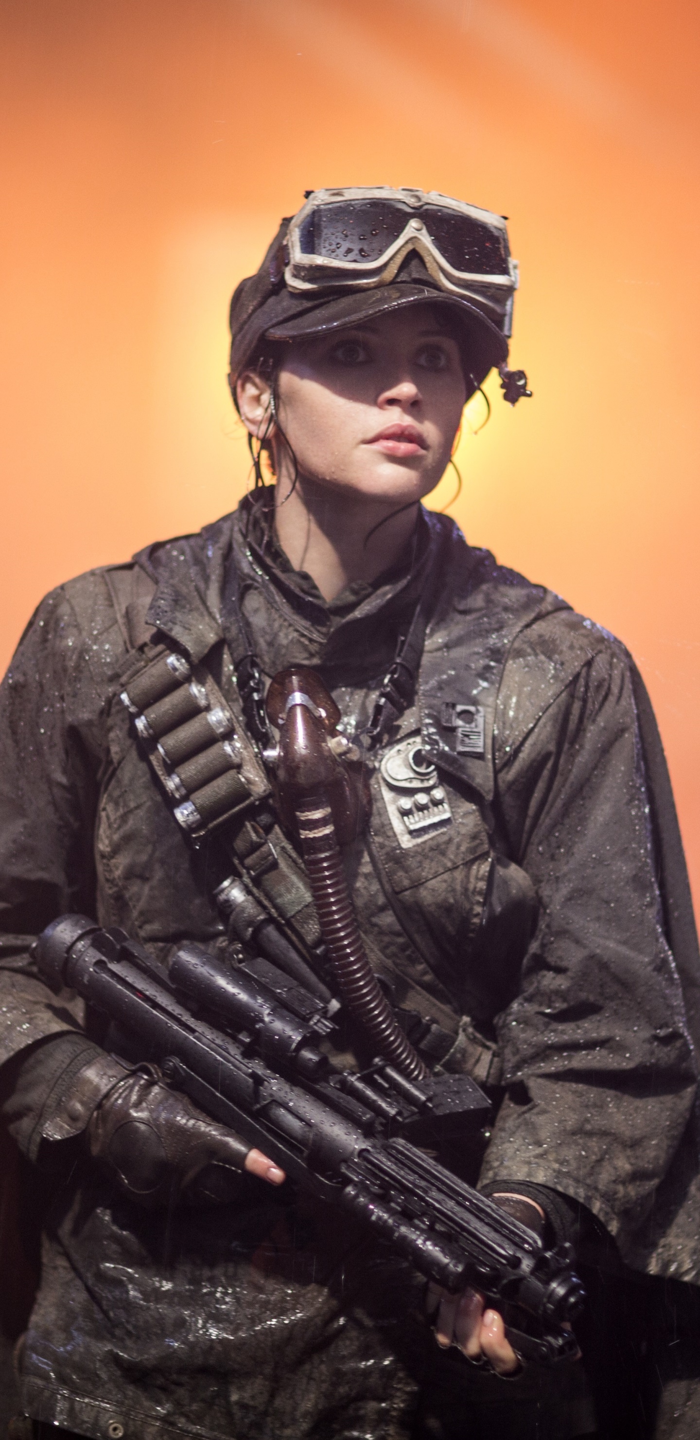 Movie Rogue One: A Star Wars Story, Jyn Erso, Star Wars, Felicity Jones, 1440x2960, Phone HD Wallpaper