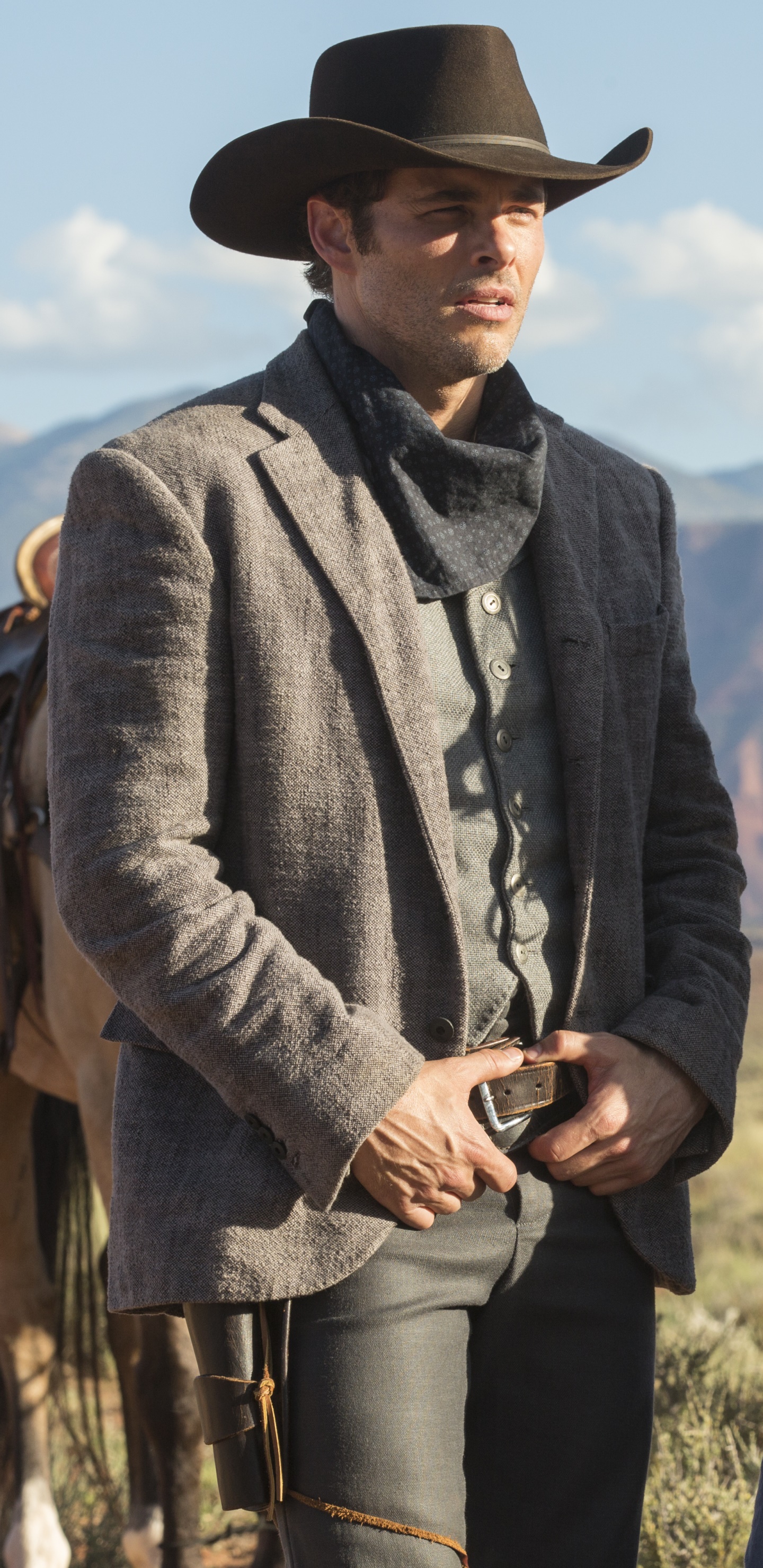 TV Show Westworld, James Marsden, Cowboy, Teddy Flood, 1440x2960, Phone HD Wallpaper