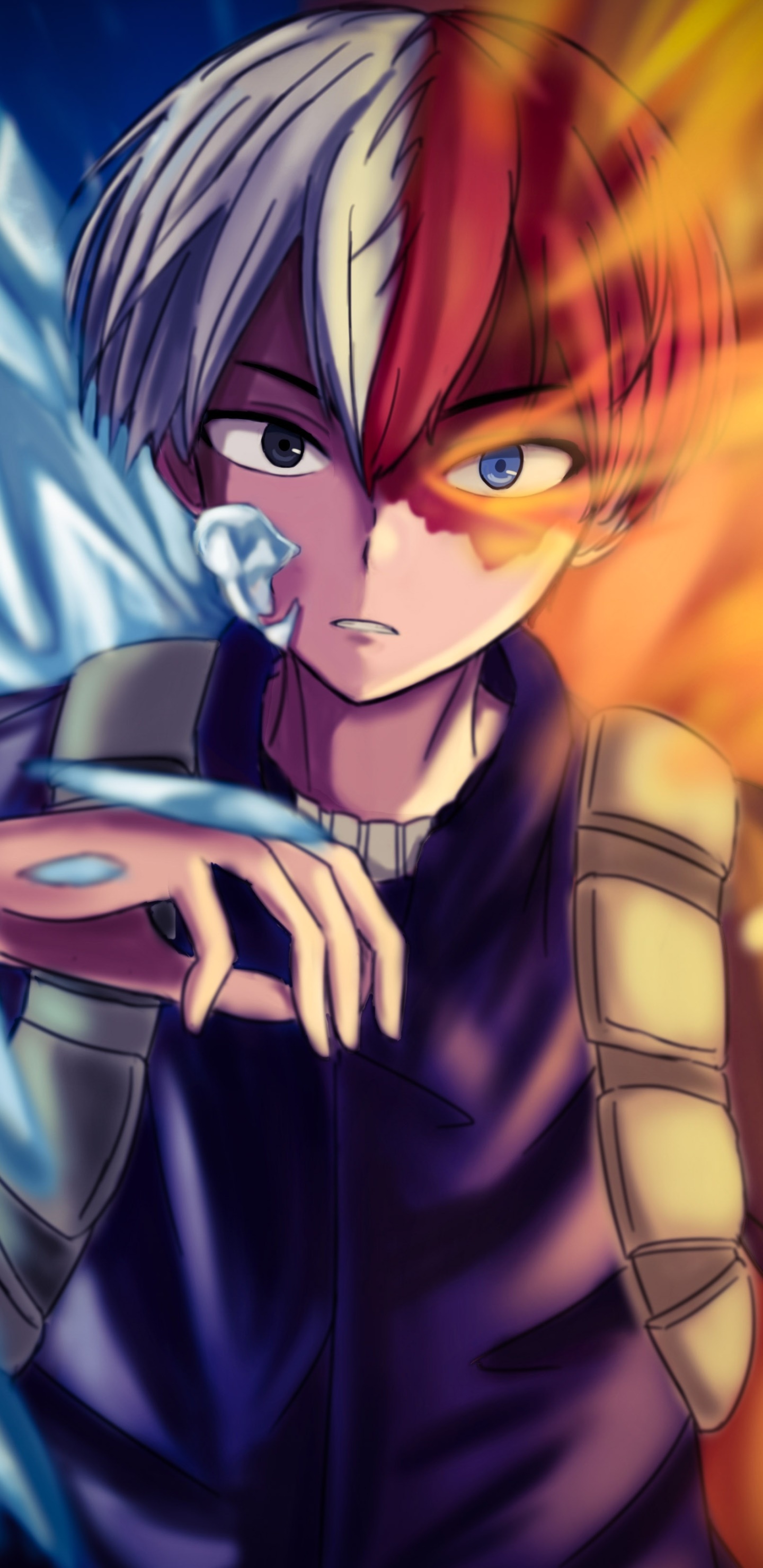 Anime My Hero Academia, Shoto Todoroki, 1440x2960, Phone HD Wallpaper