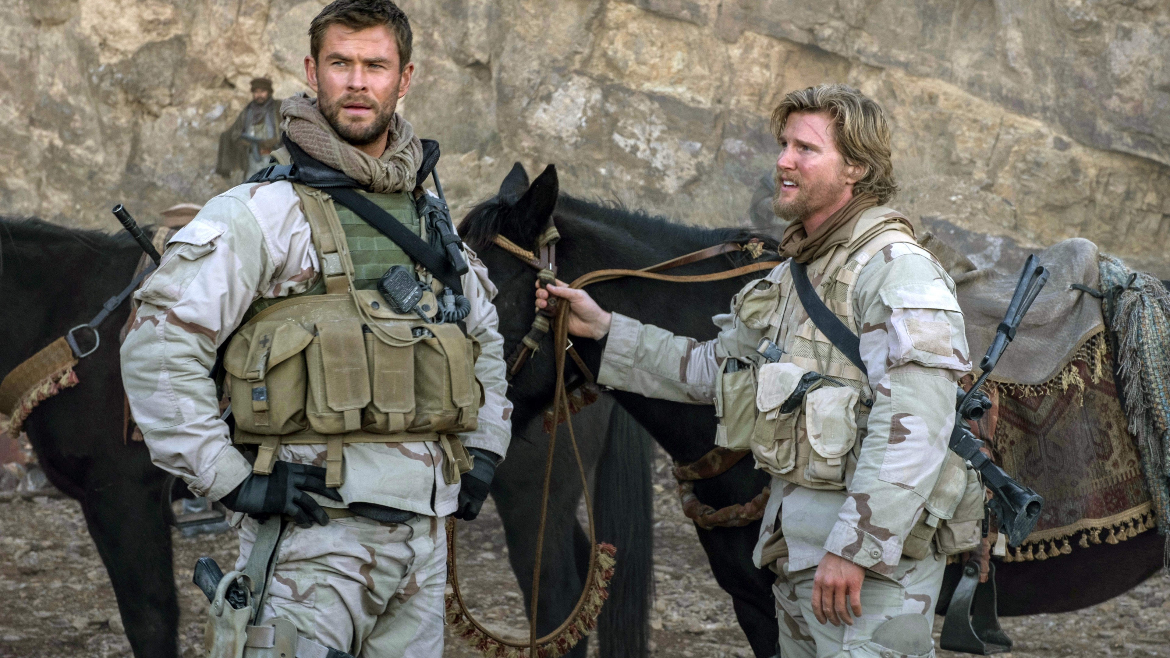 12 Strong, Chris Hemsworth, Thad Luckinbill, 4k, HD Wallpaper