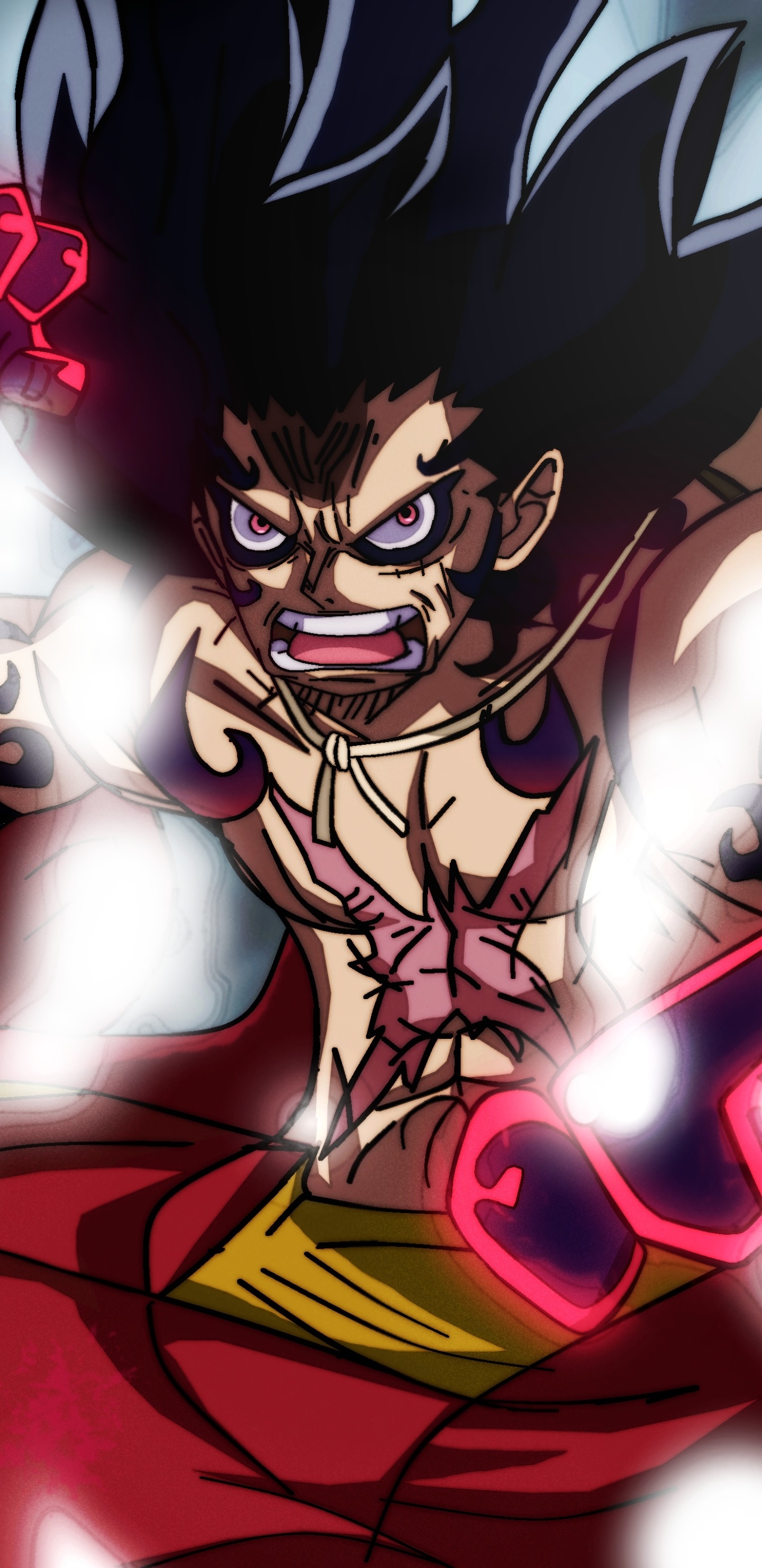 Anime One Piece, Monkey D. Luffy, 1440x2960, Phone HD Wallpaper