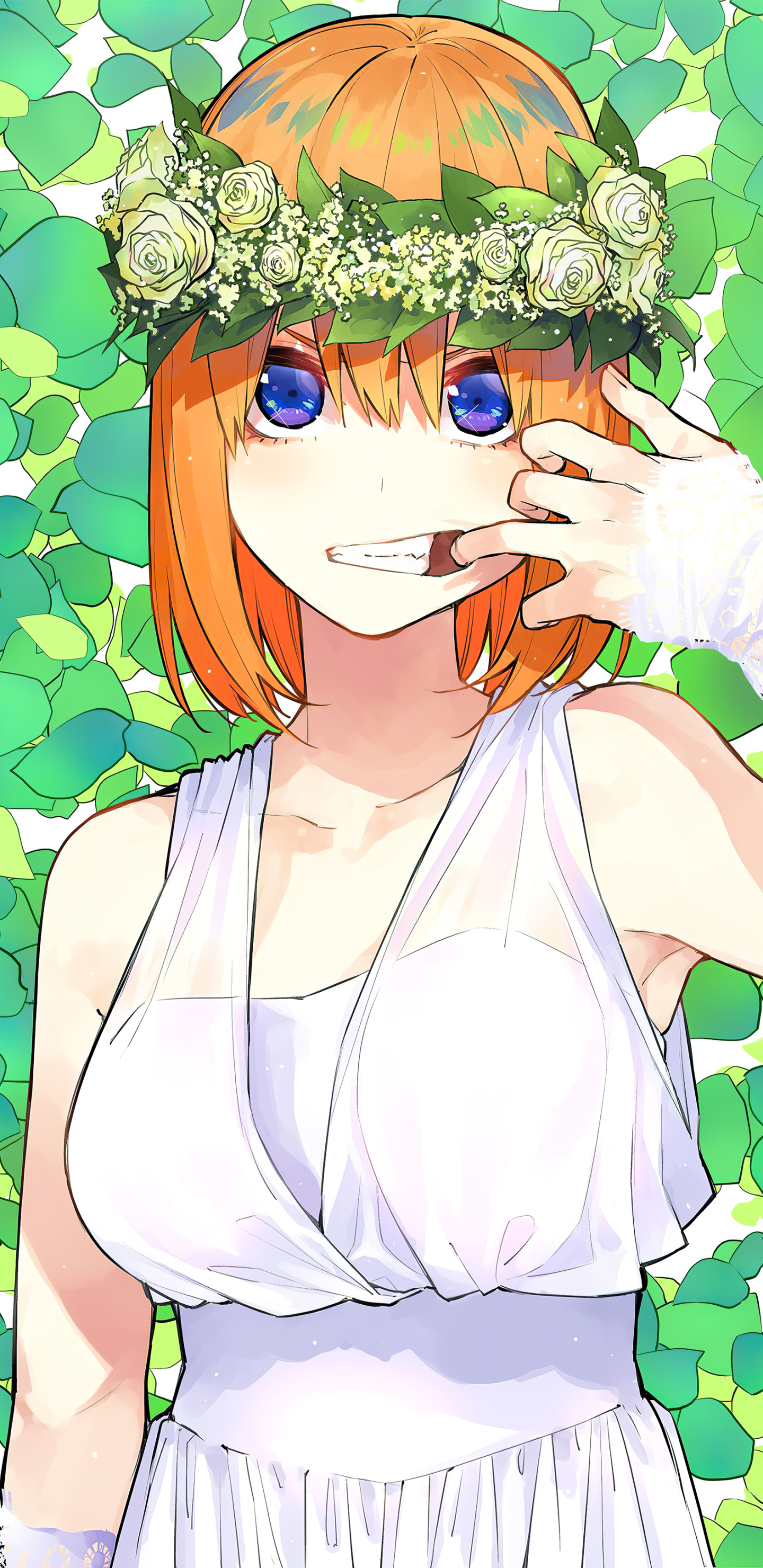Anime The Quintessential Quintuplets, 5-Toubun No Hanayome, Yotsuba Nakano, 1440x2960, Phone HD Wallpaper