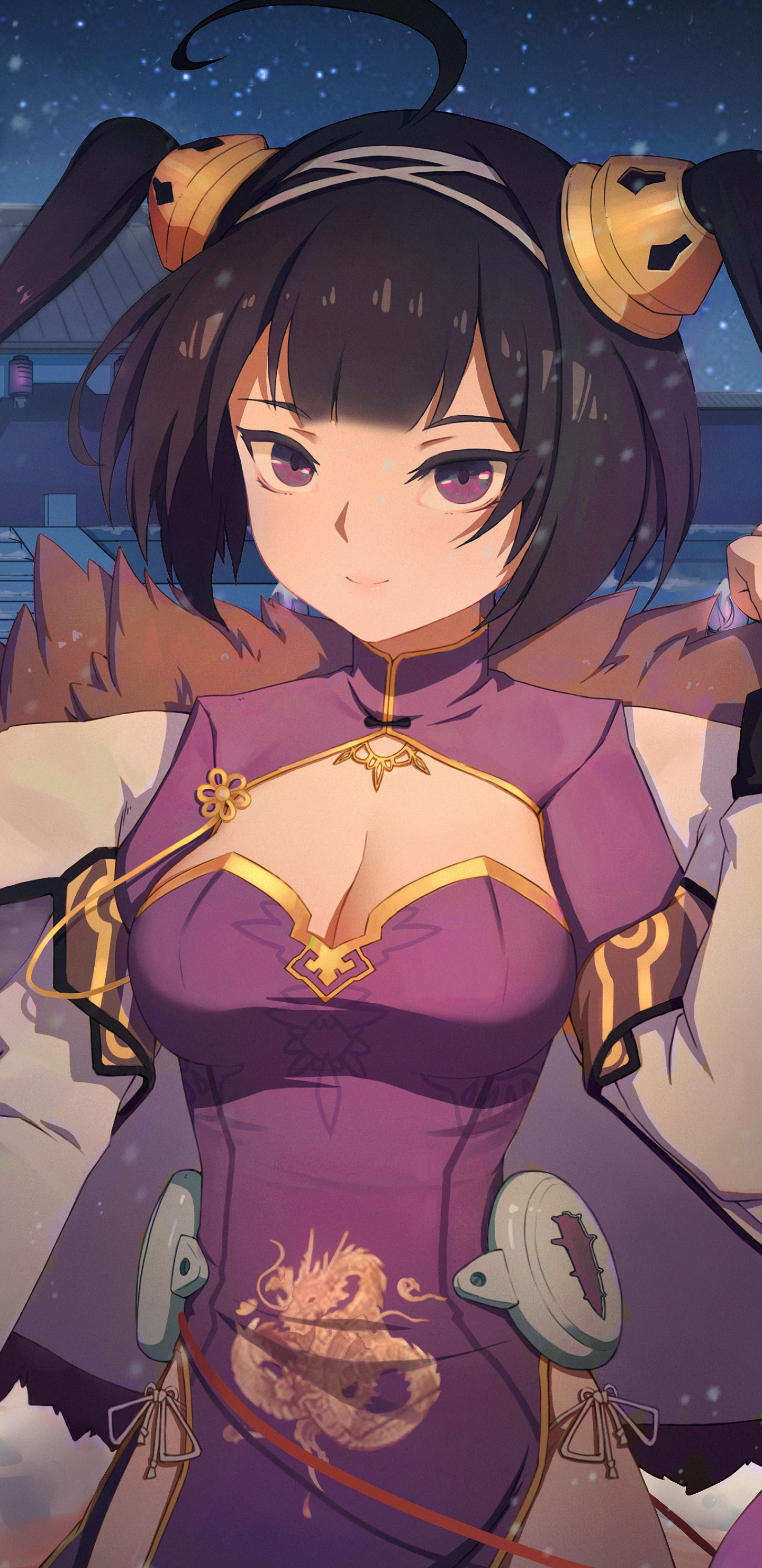 Anime Azur Lane, Ning Hai (Azur Lane), 1440x2960, Phone HD Wallpaper
