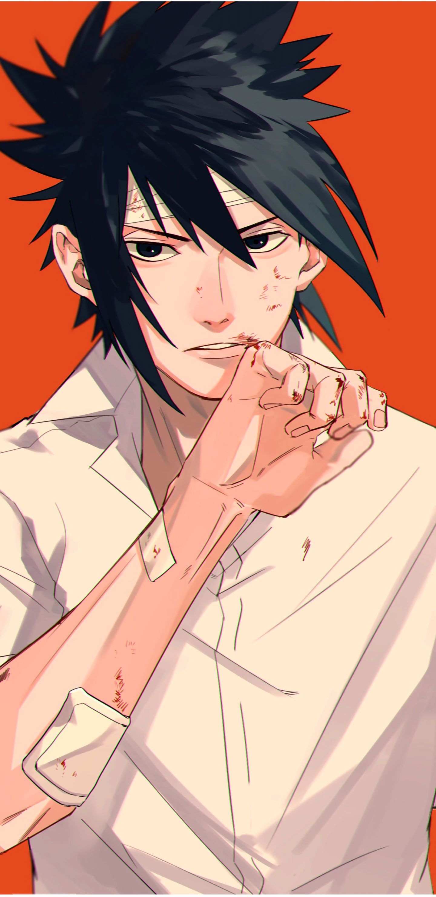 Anime Naruto, Sasuke Uchiha, 1440x2960, Phone HD Wallpaper
