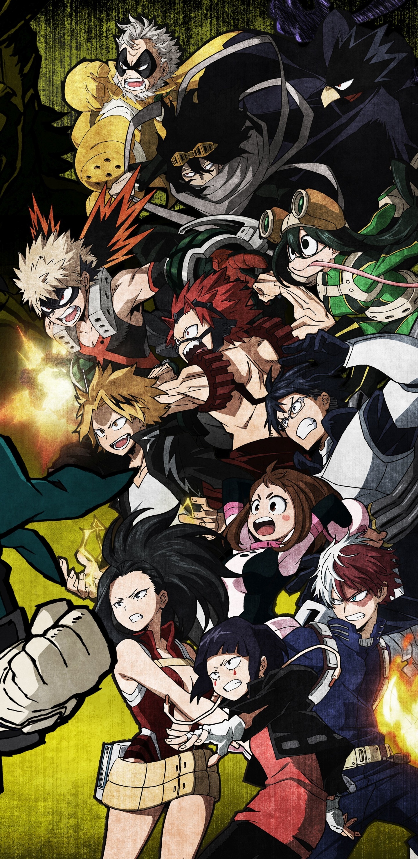 Anime My Hero Academia, 1440x2960, Phone HD Wallpaper
