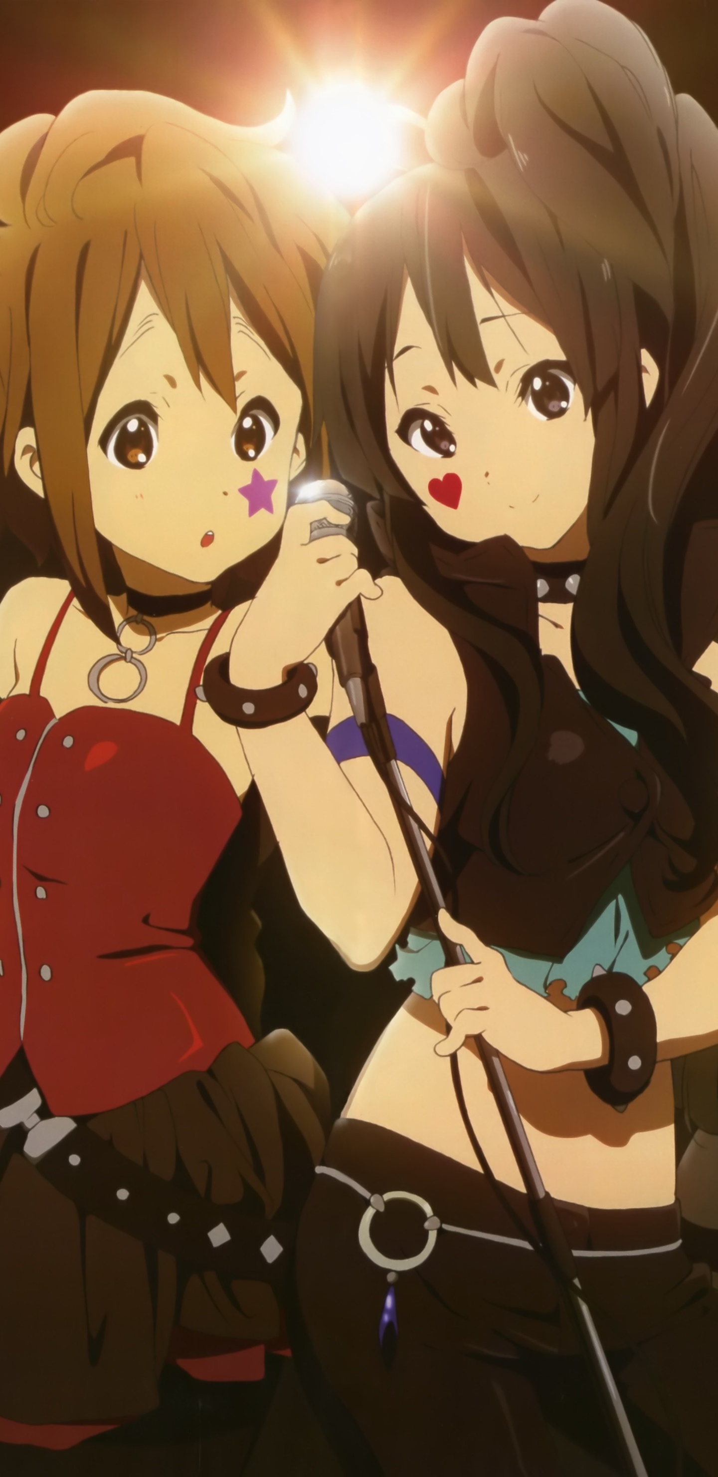 Anime K-ON!, Yui Hirasawa, Mio Akiyama, 1440x2960, Phone HD Wallpaper
