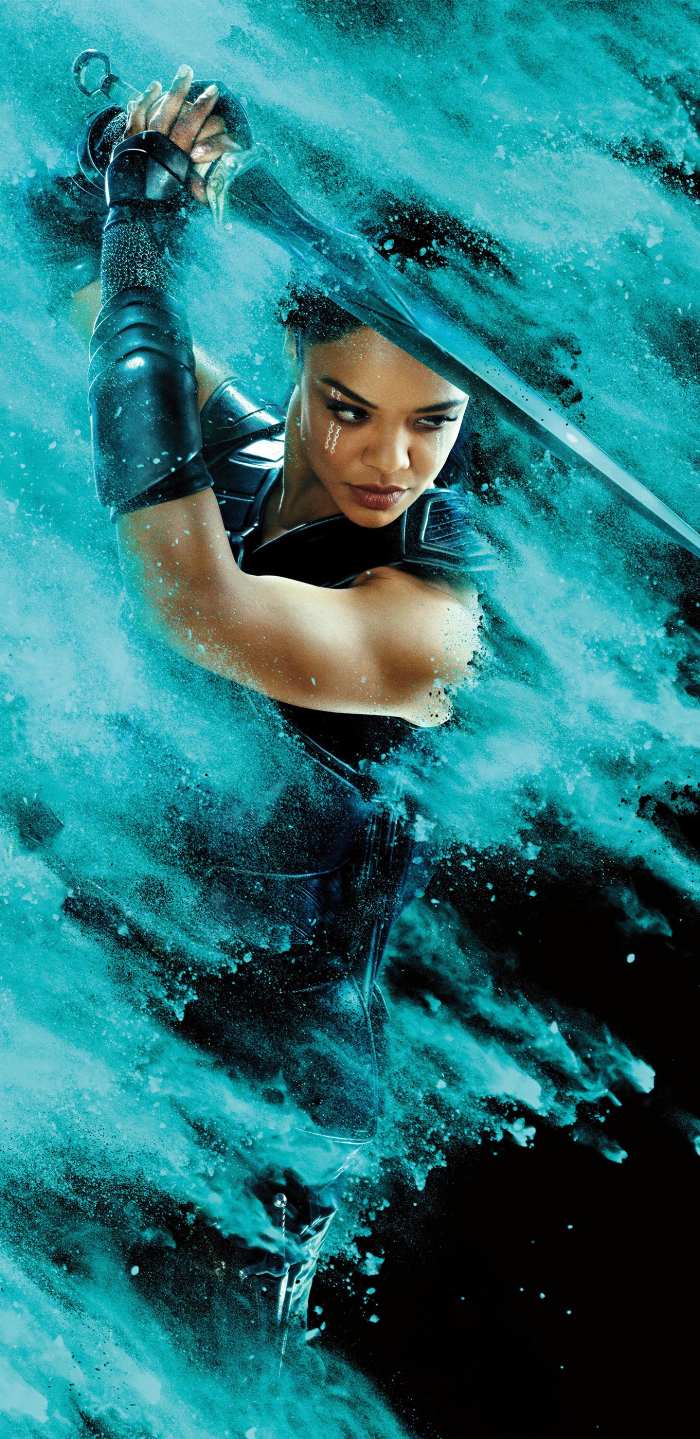 Movie Thor: Ragnarok, Valkyrie (Marvel Comics), Tessa Thompson, 1440x2960, Phone HD Wallpaper