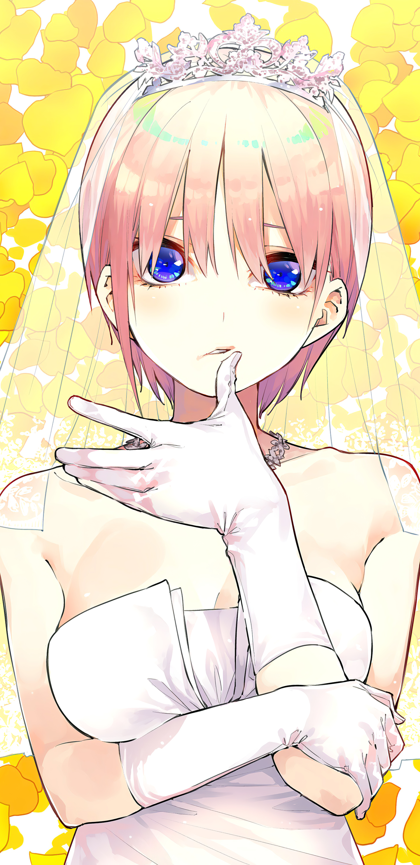 Anime The Quintessential Quintuplets, 5-Toubun No Hanayome, Ichika Nakano, 1440x2960, Phone HD Wallpaper