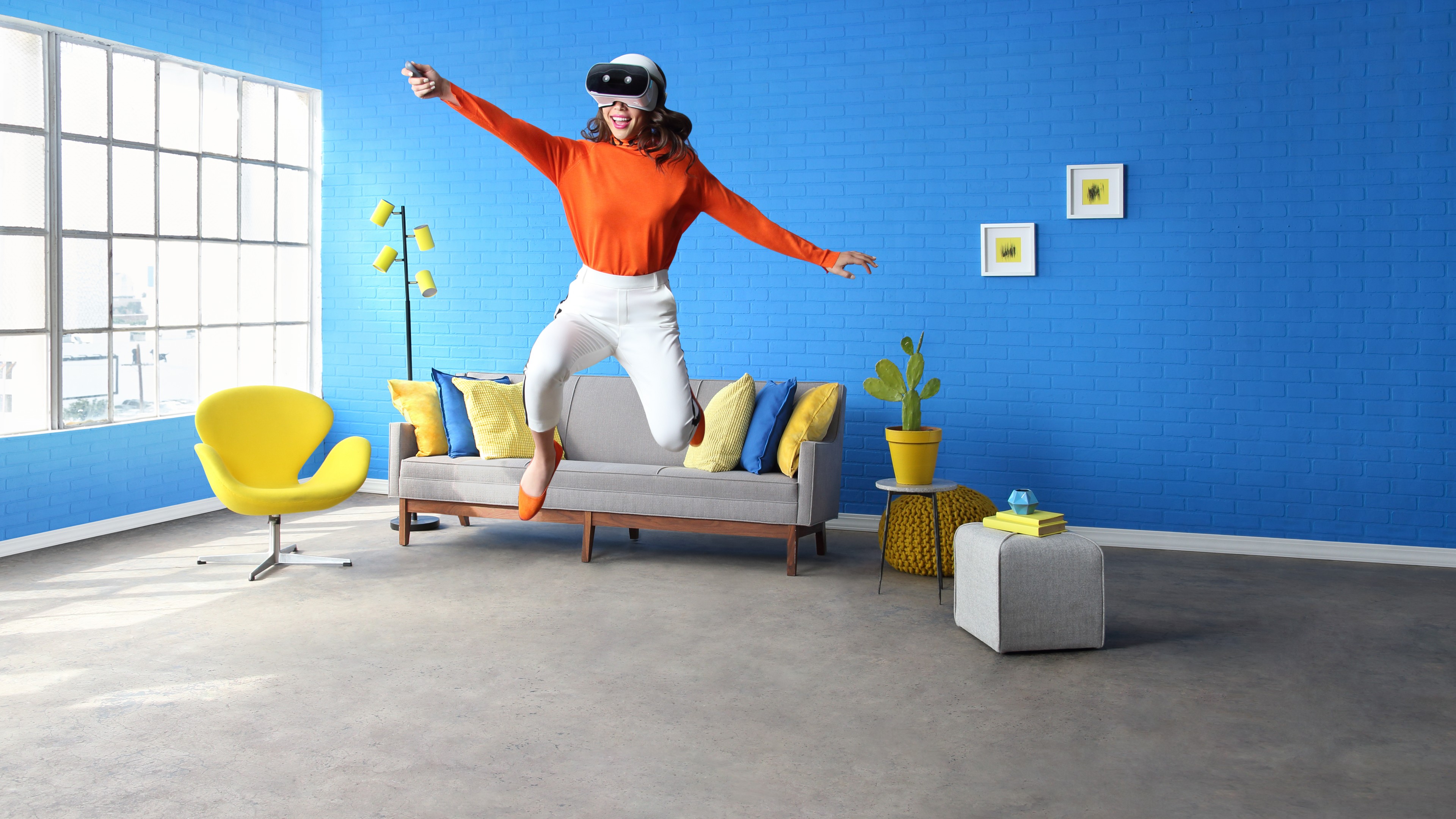 Lenovo Mirage Solo, CES 2018, 4K, HD Wallpaper