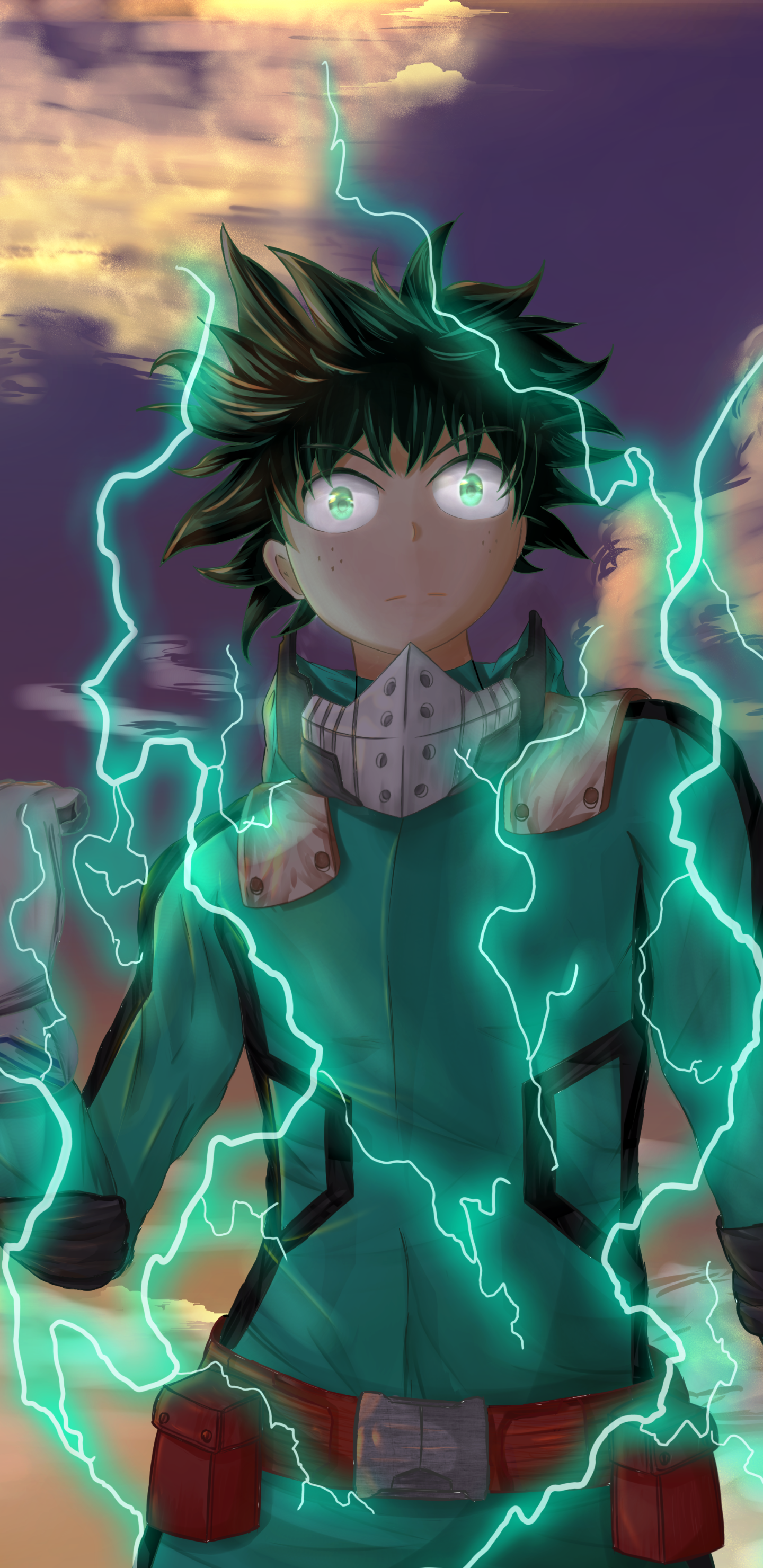 Anime My Hero Academia, Izuku Midoriya, 1440x2960, Phone HD Wallpaper