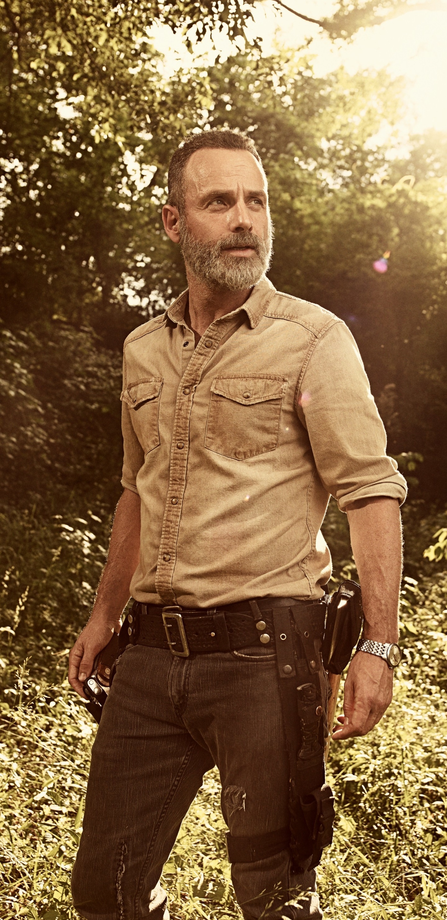 TV Show The Walking Dead, Andrew Lincoln, Rick Grimes, 1440x2960, Phone HD Wallpaper