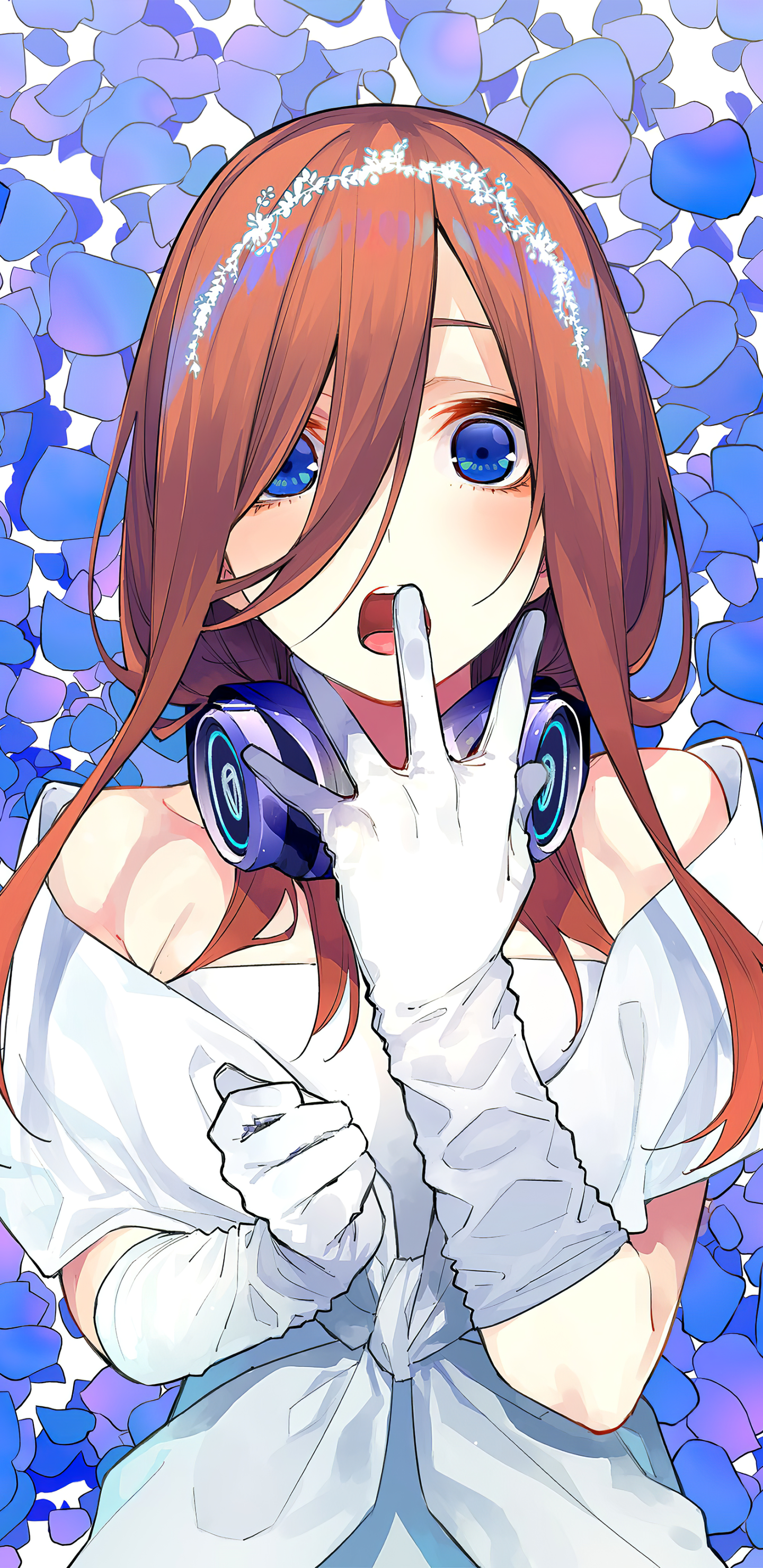 Anime The Quintessential Quintuplets, 5-Toubun No Hanayome, Miku Nakano, 1440x2960, Phone HD Wallpaper
