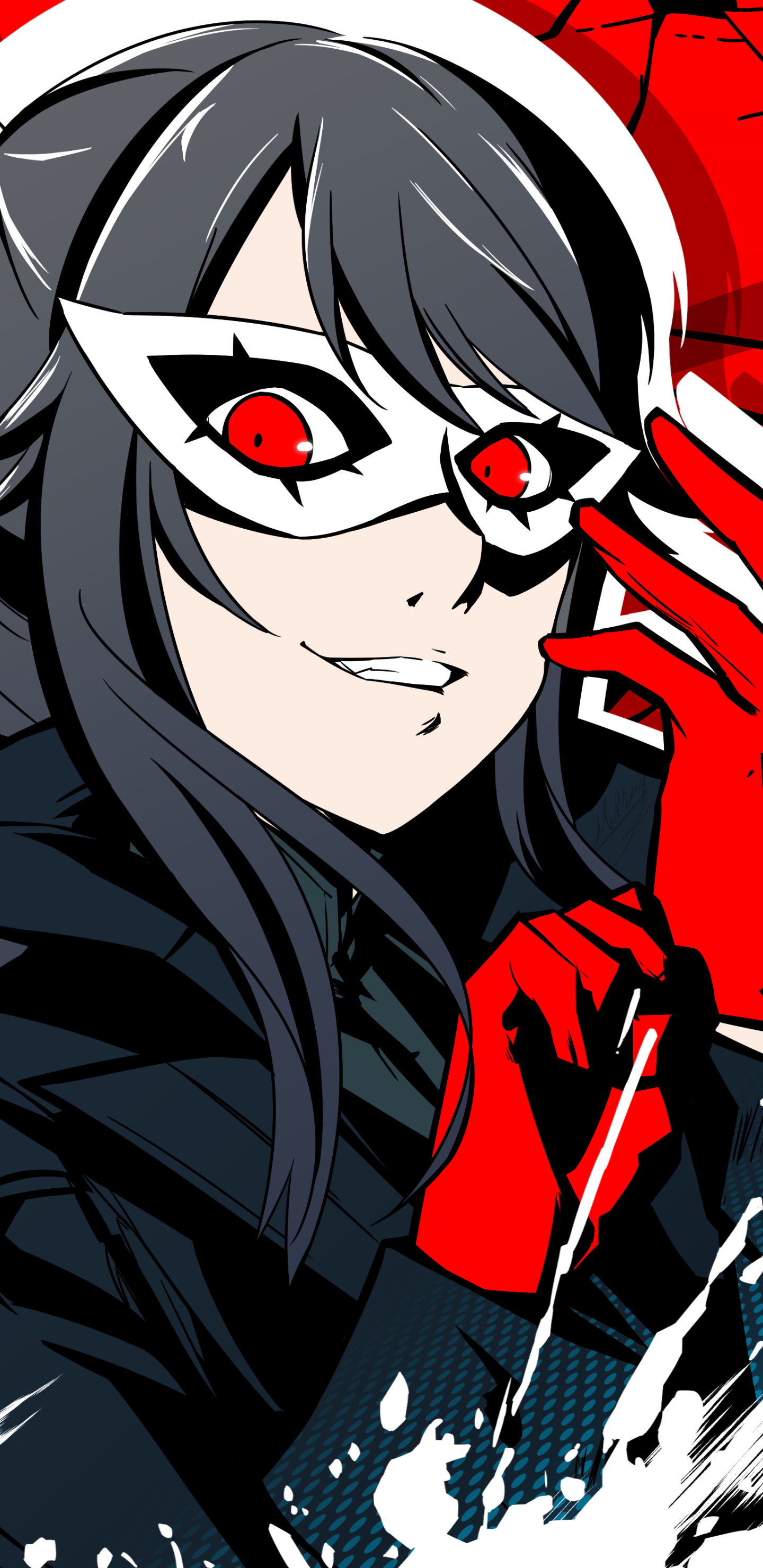 Video Game Yandere Simulator, Crossover, Persona 5, Yandere-Chan, 1440x2960, Phone HD Wallpaper