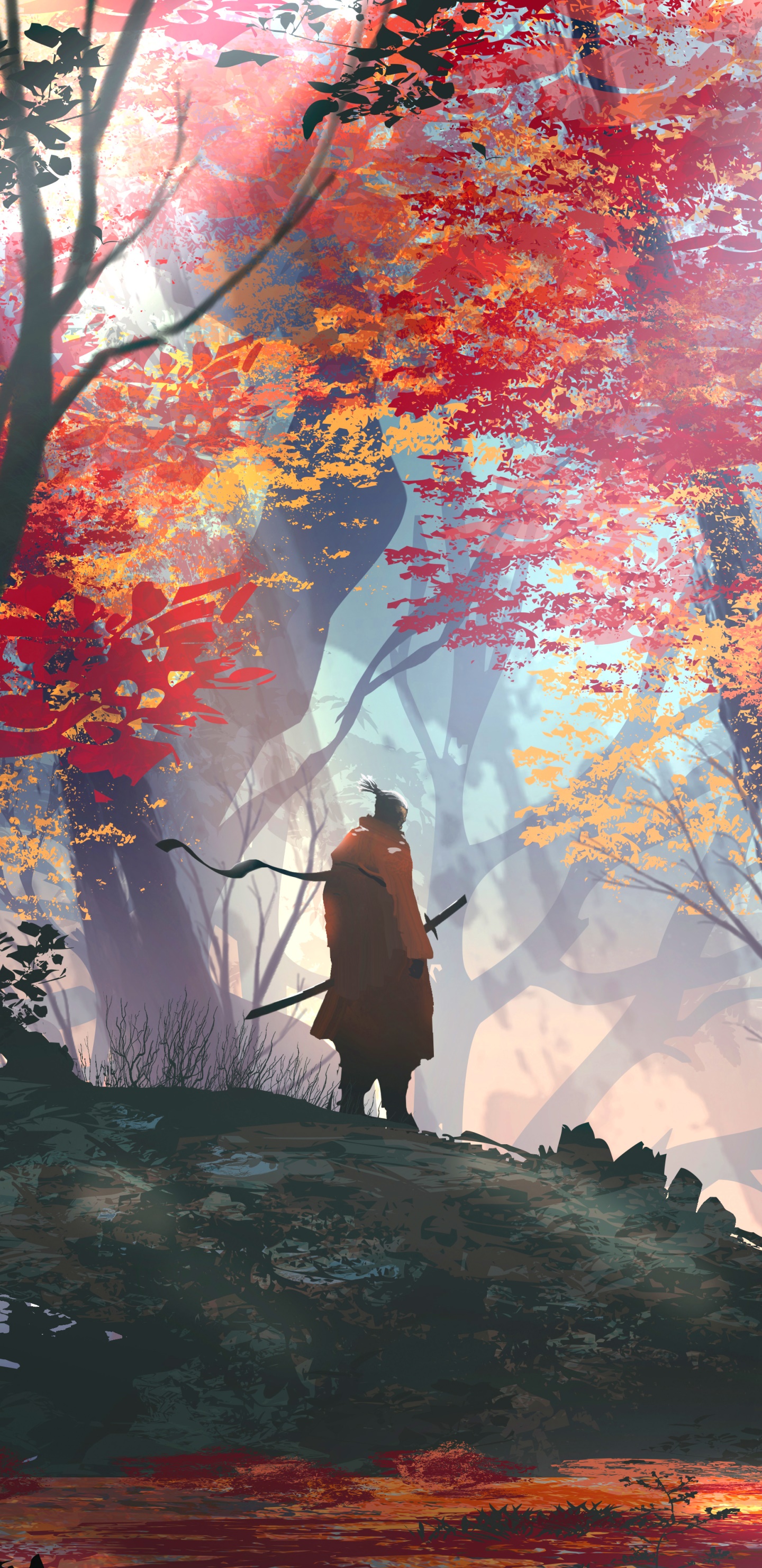 Video Game Sekiro: Shadows Die Twice, Samurai, 1440x2960, Phone HD Wallpaper